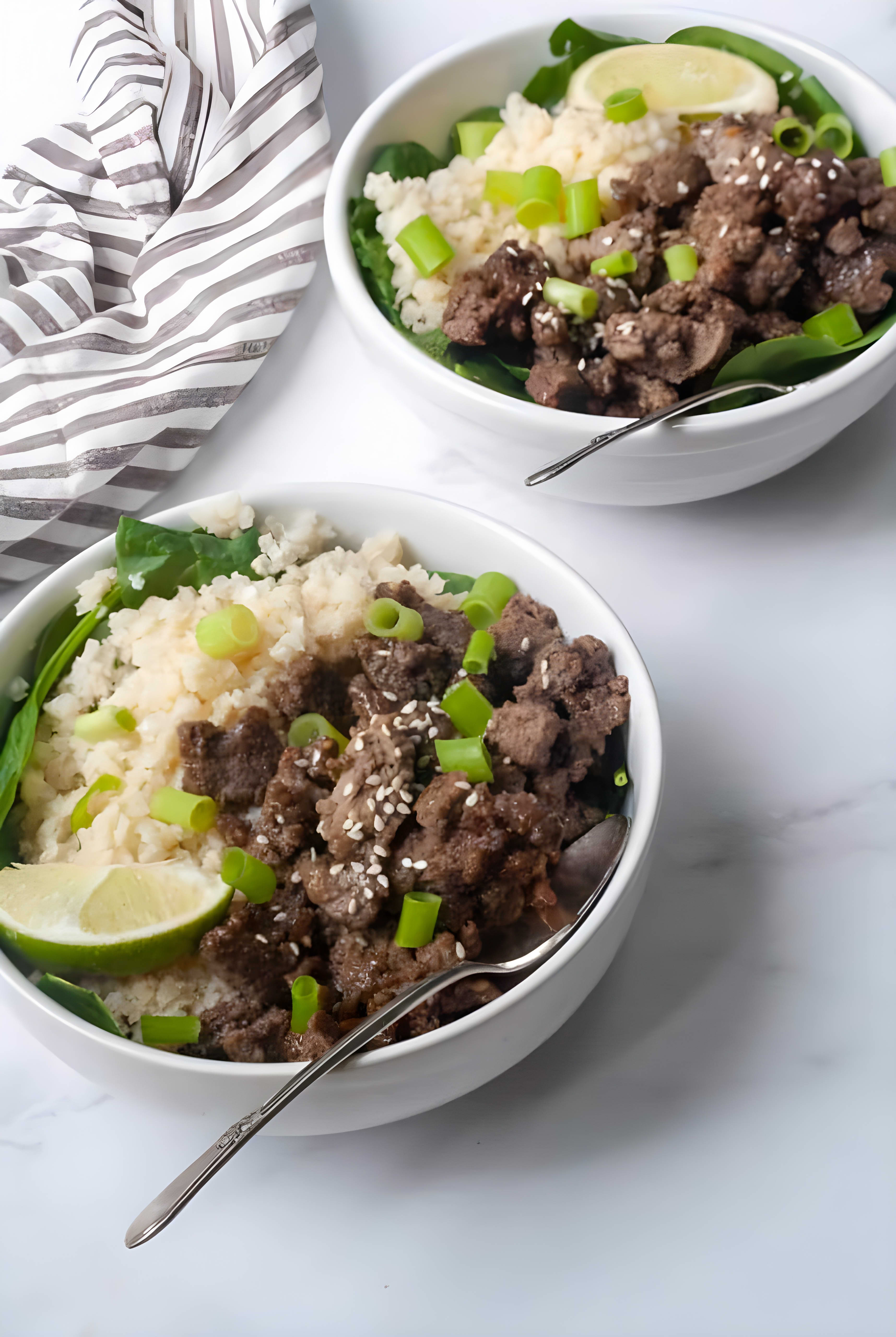 Whole30 Korean Beeef Bowls