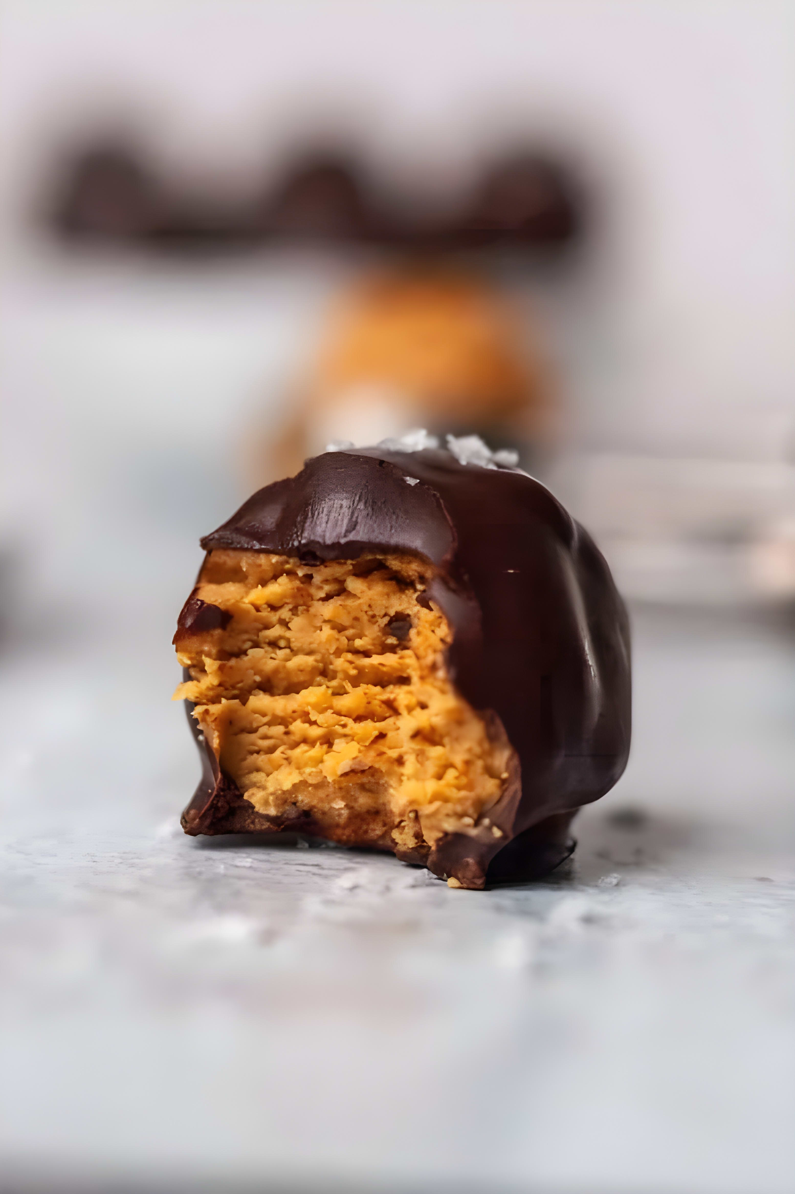 Paleo Chocolate Covered Almond Butter Balls