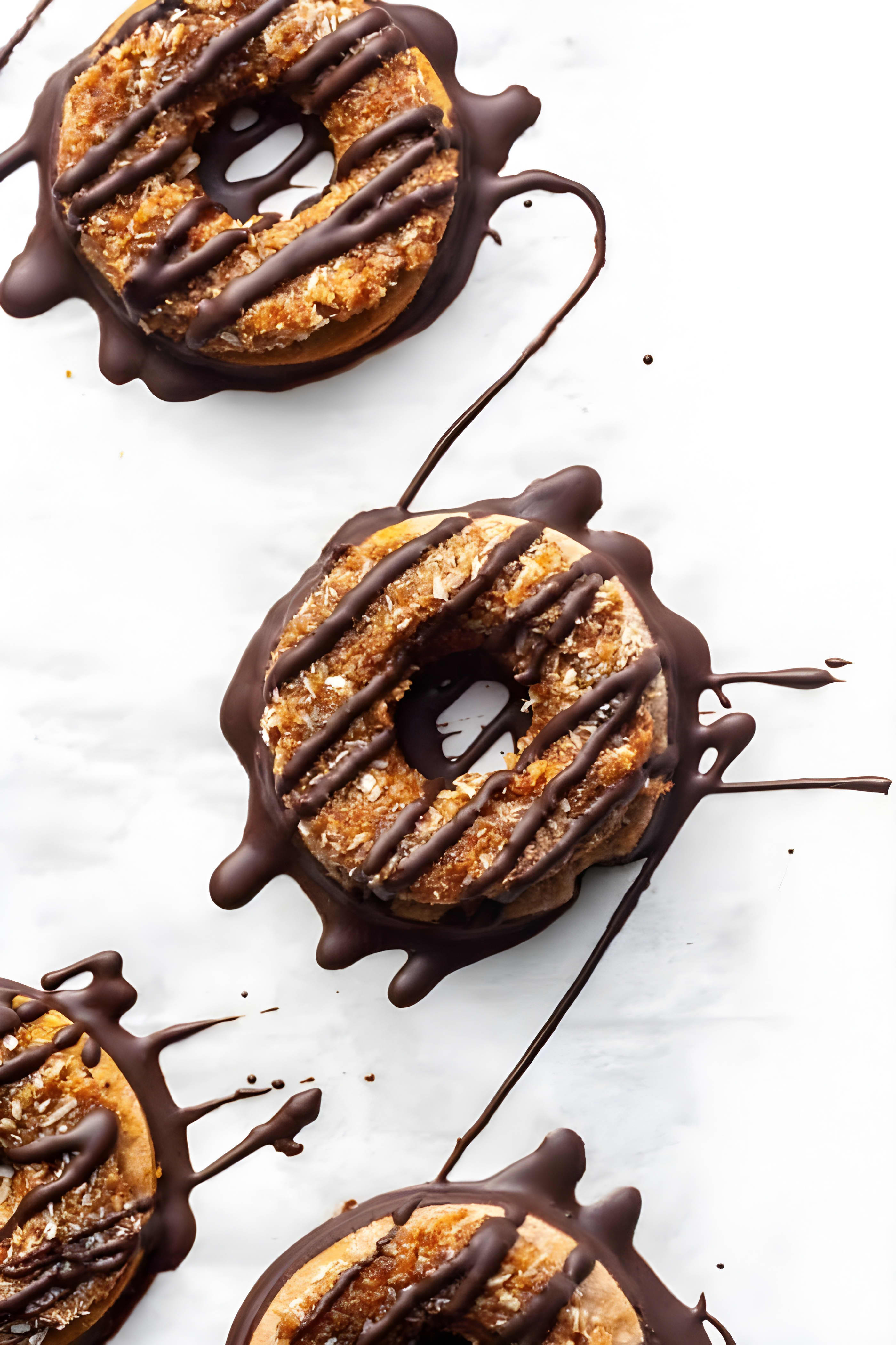 Paleo Gluten Free Samoa Cookies