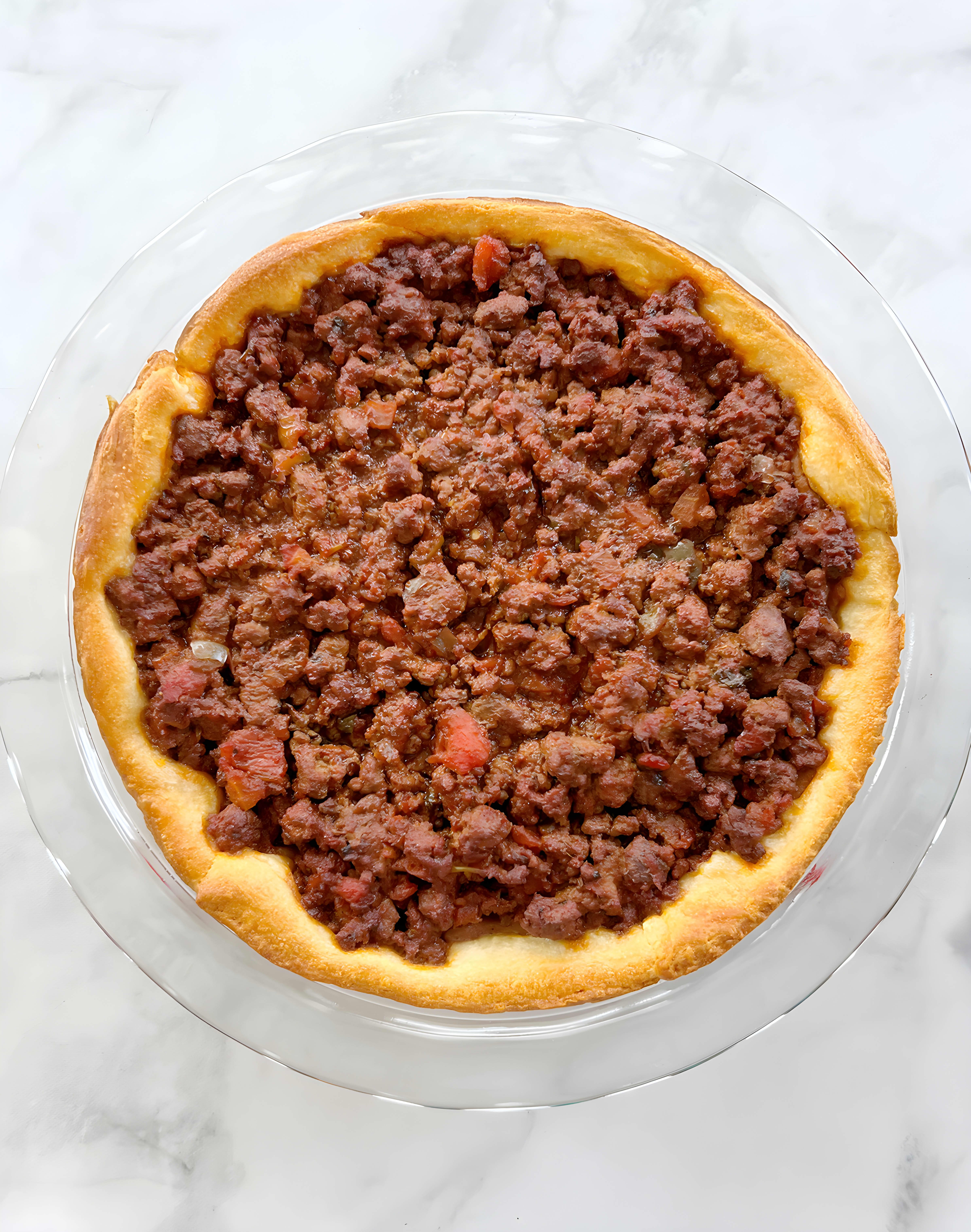 Crescent Roll Taco Bake