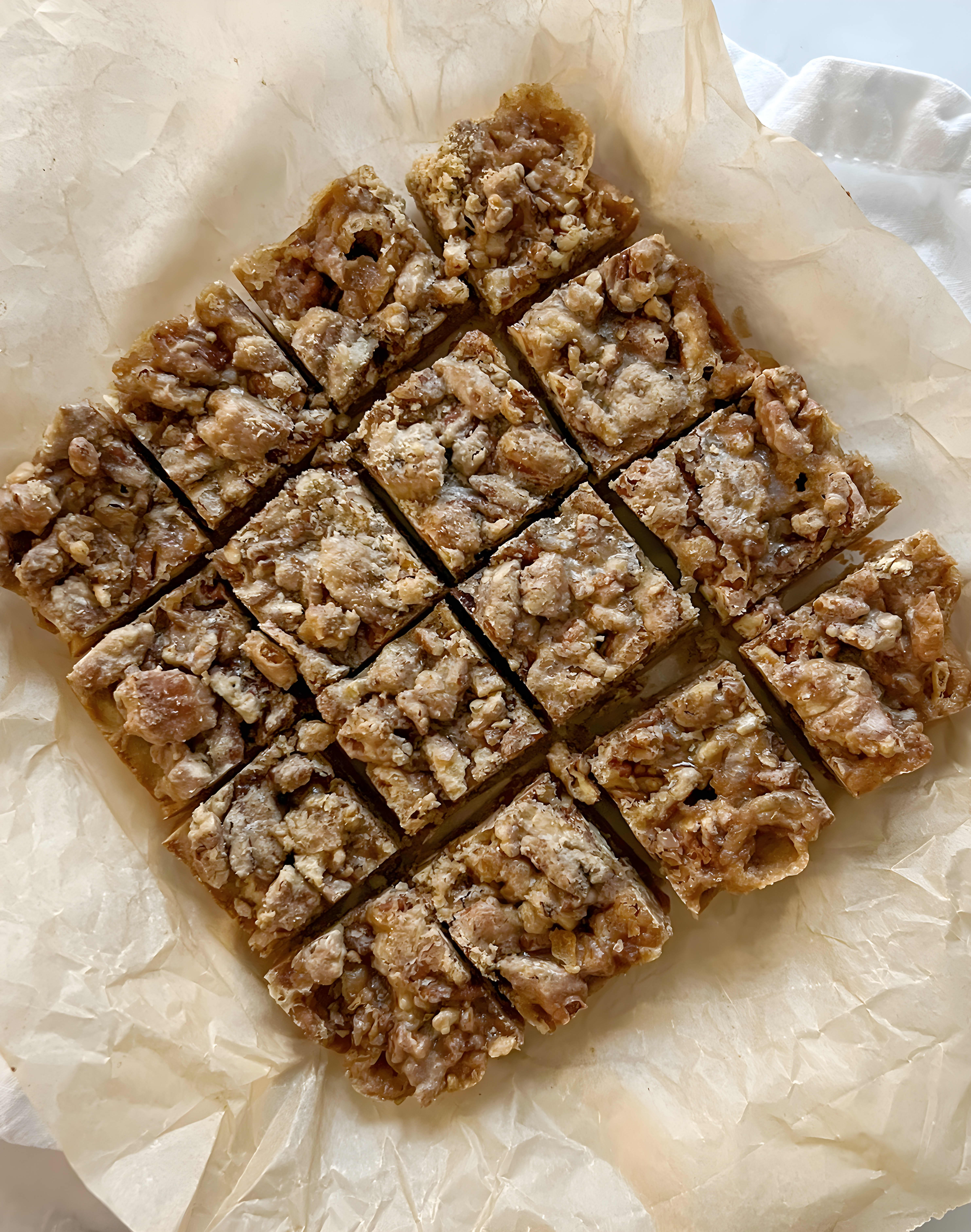 Vegan Pecan Pie Bars