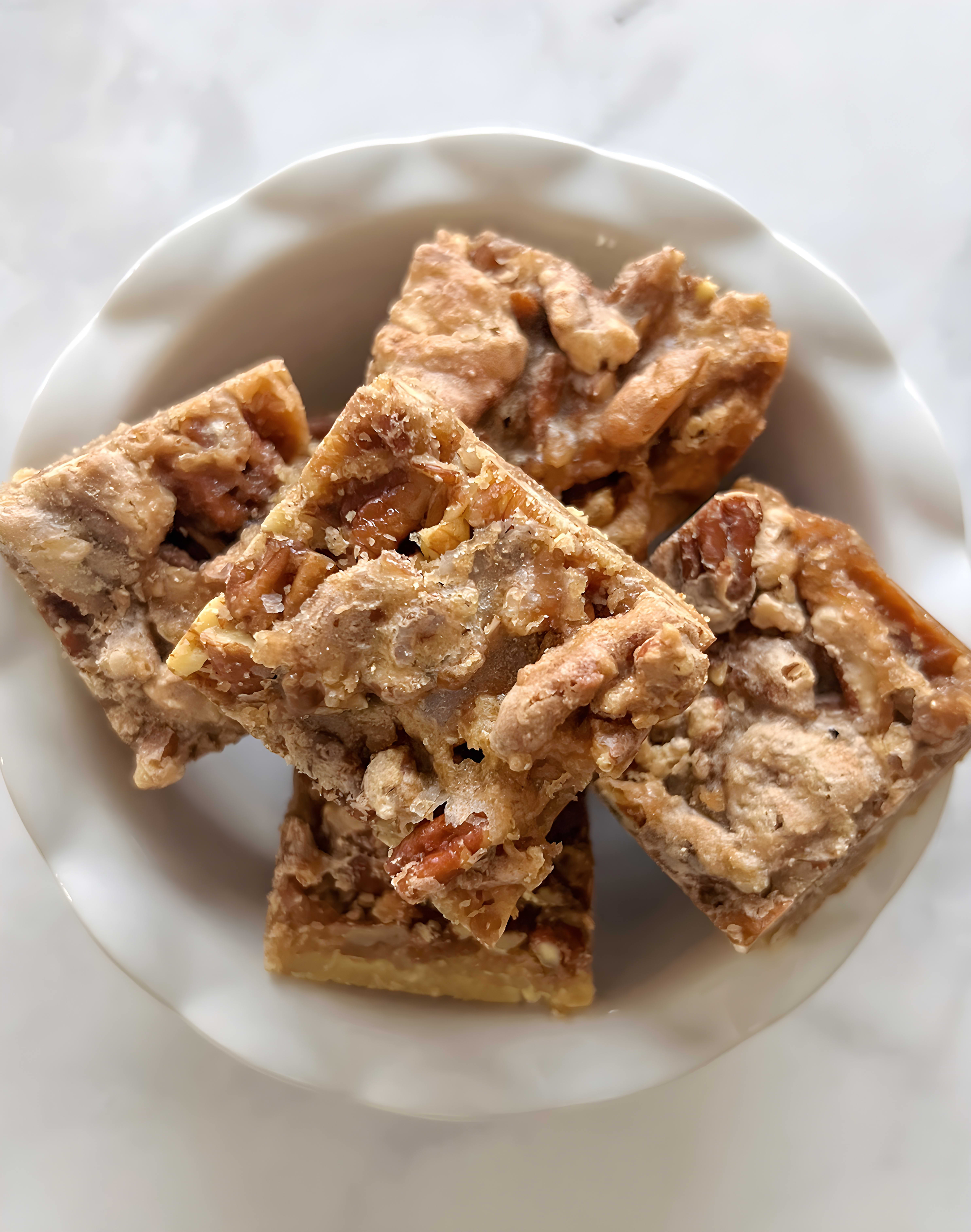 Vegan Pecan Pie Bars
