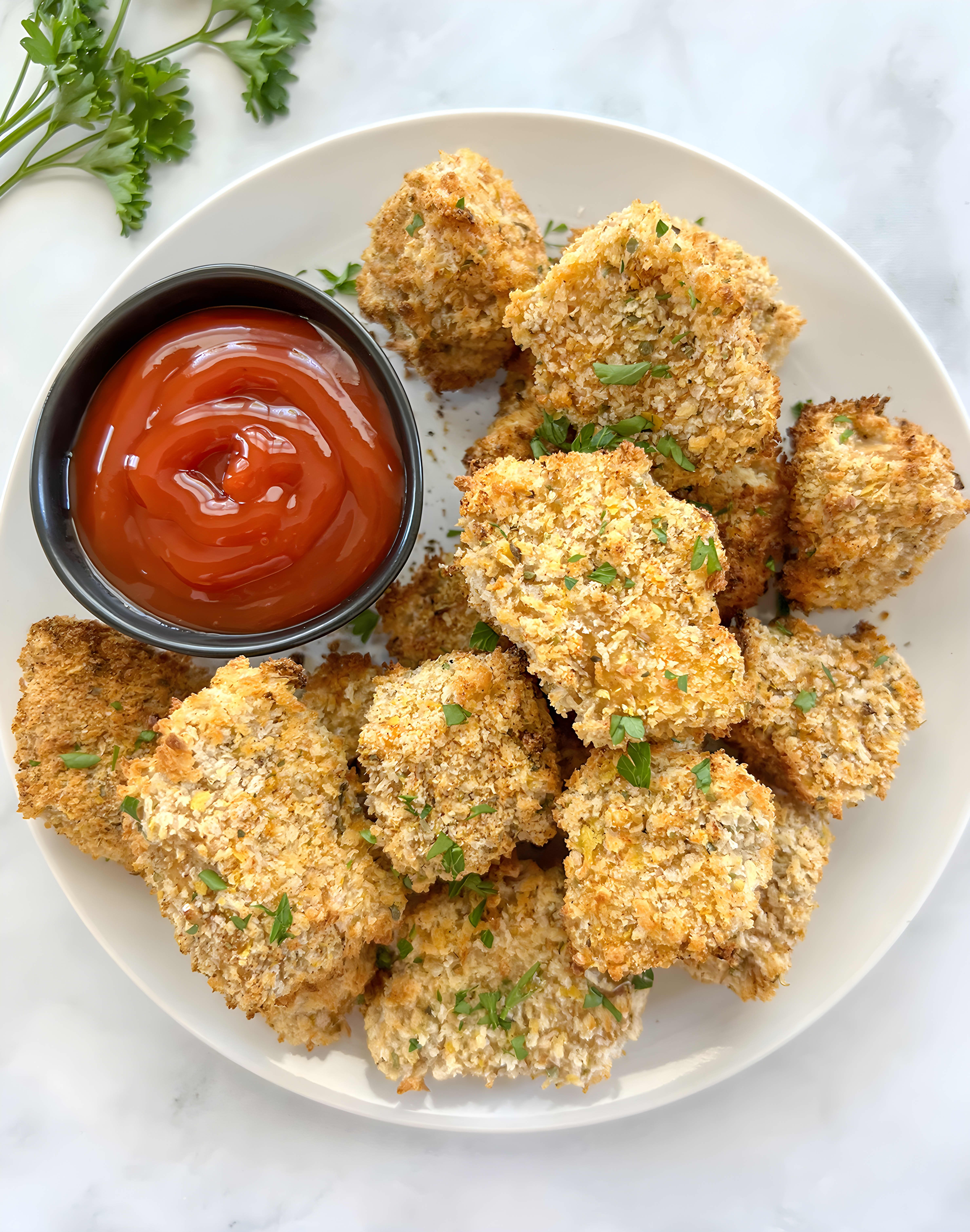 Air Fryer Tofu Nuggets