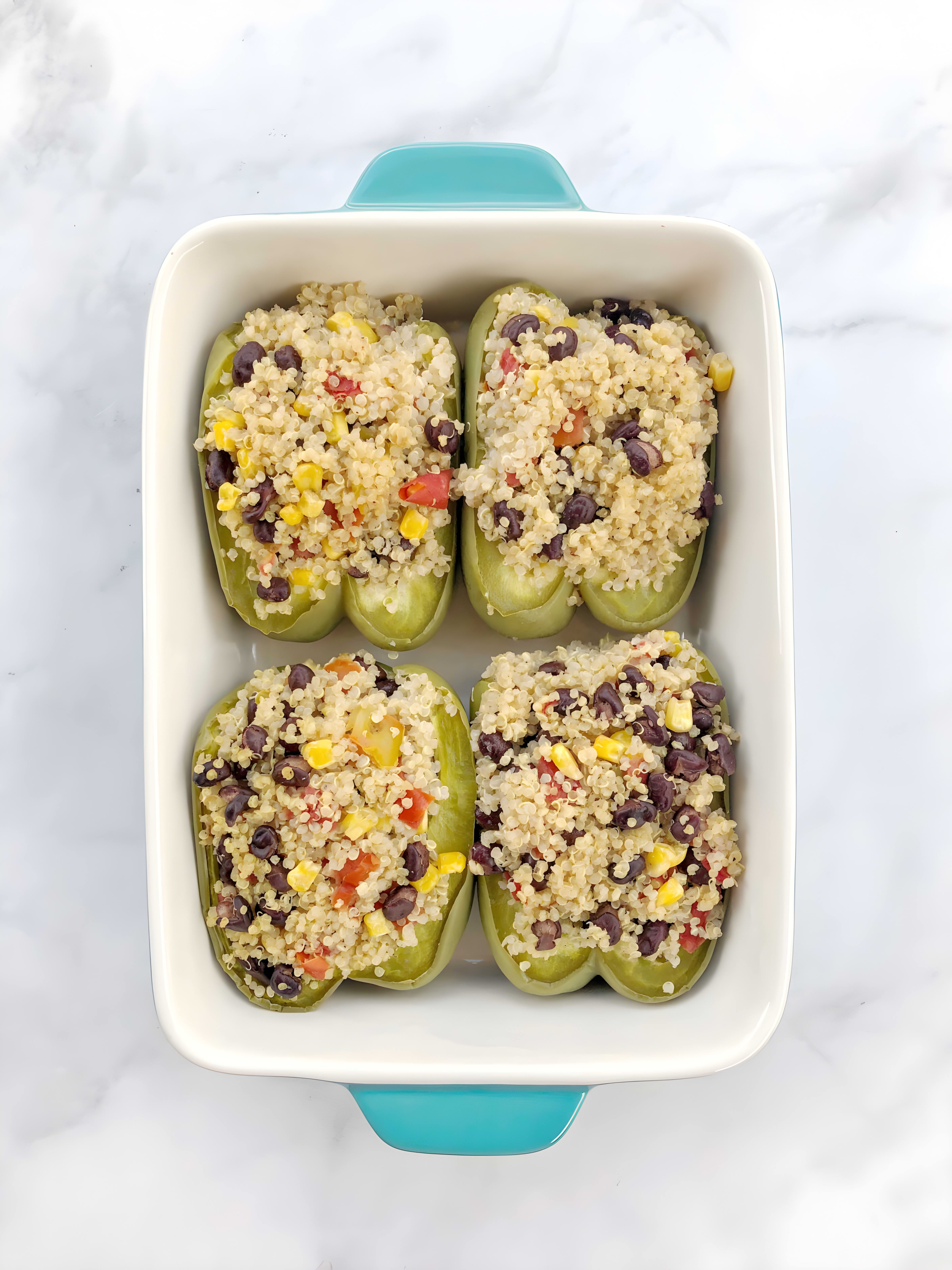 Quinoa Stuffed Bell Peppers
