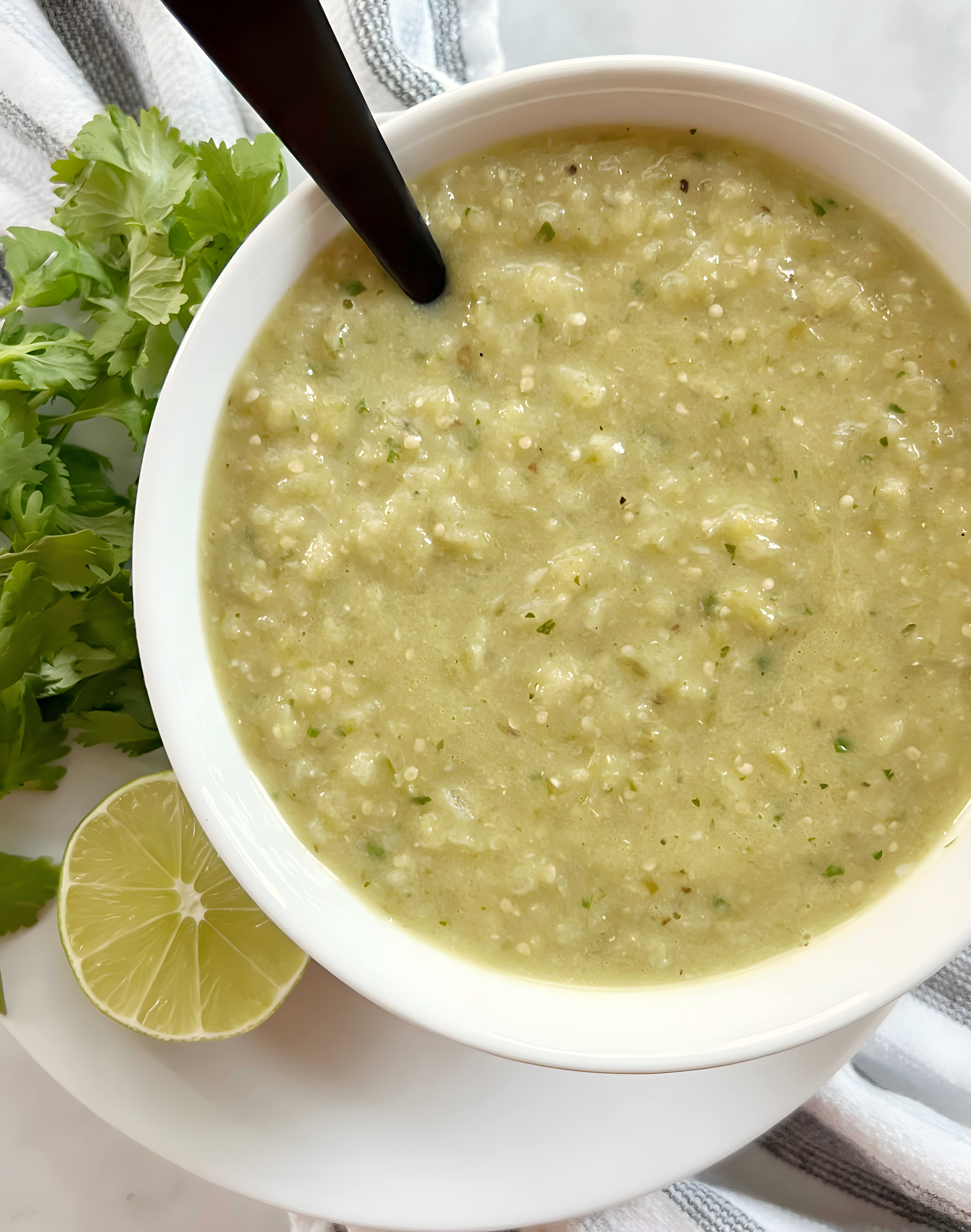 Roasted Tomatillo Salsa
