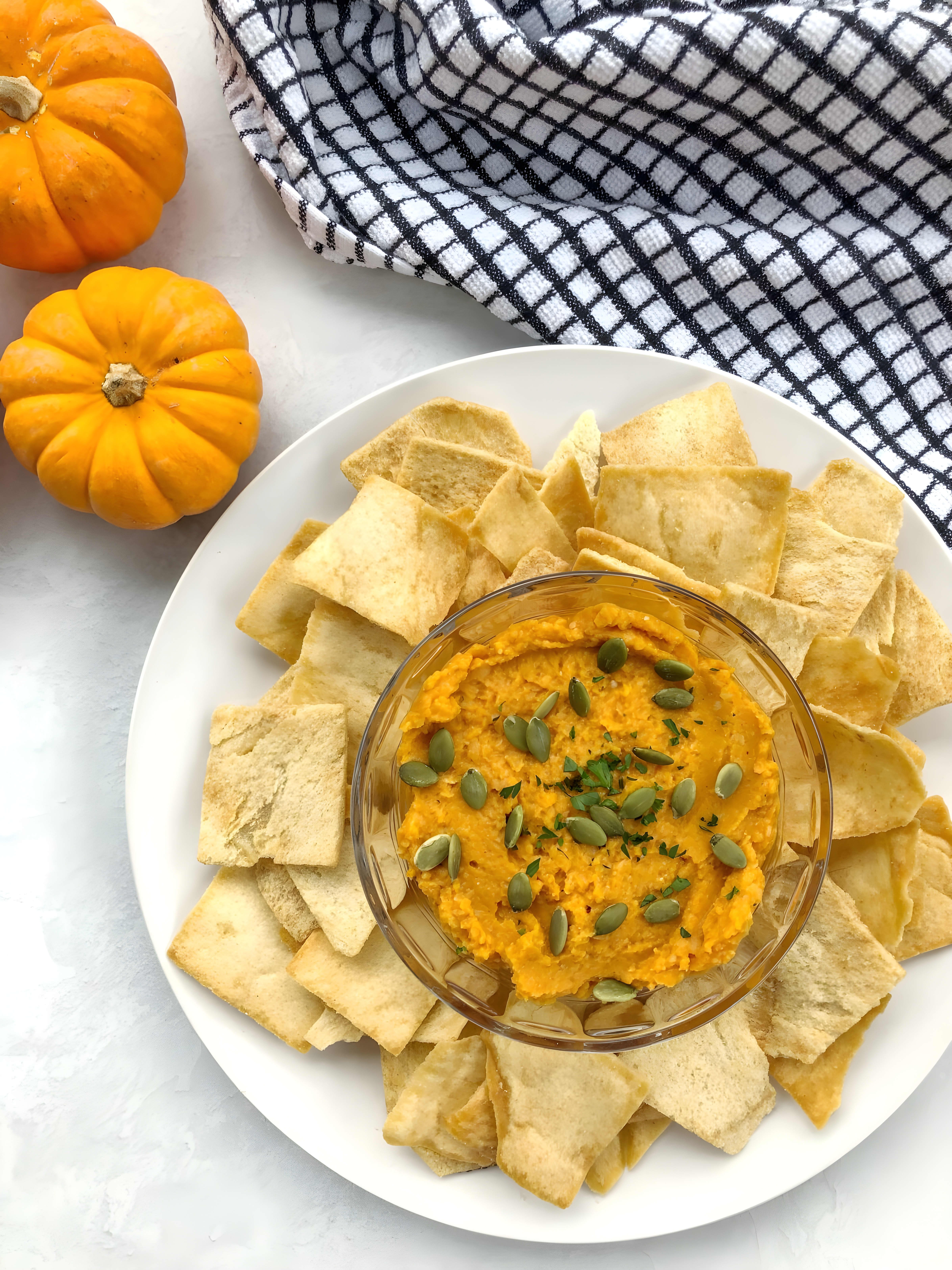 Pumpkin Spice Hummus