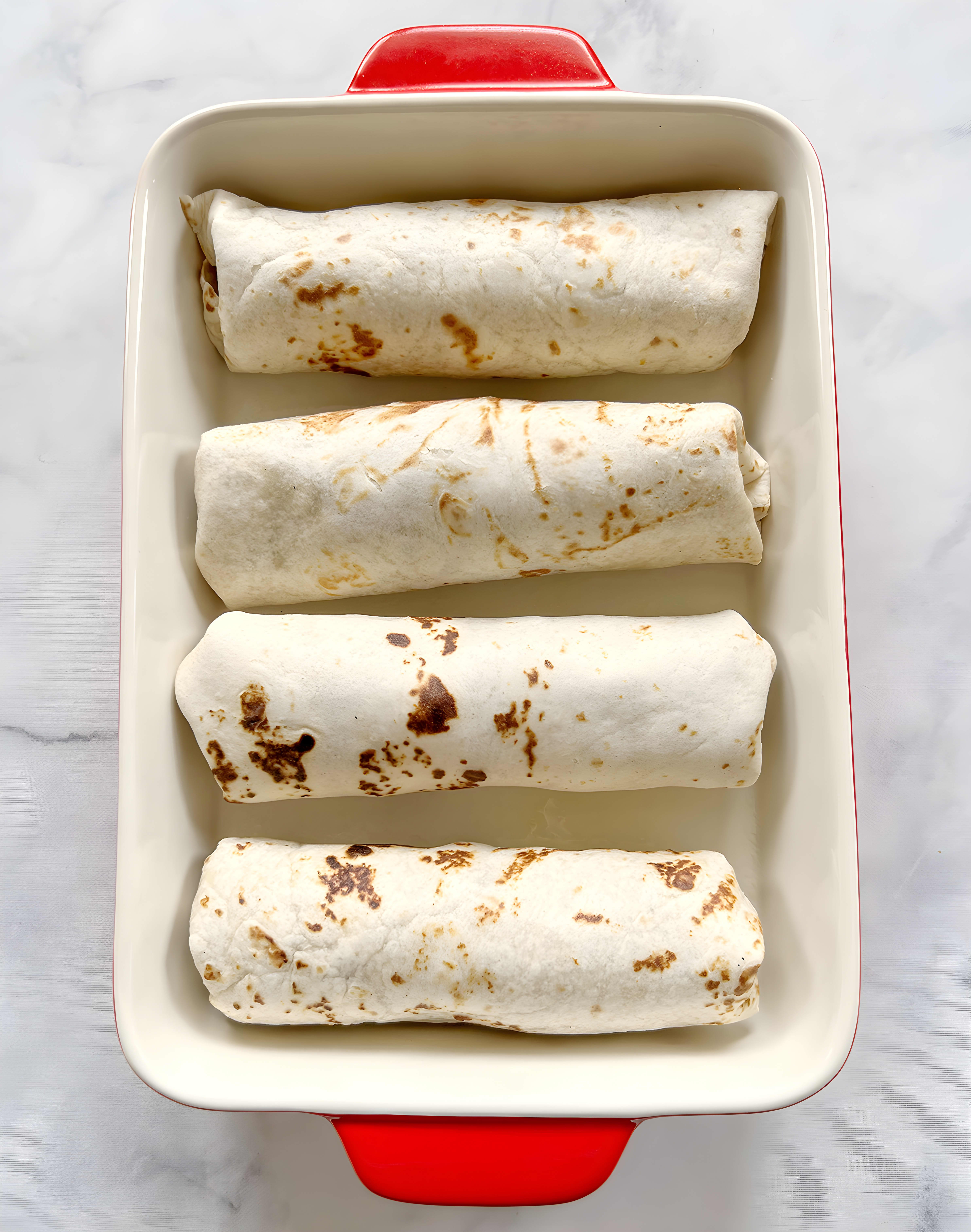 Baked Beef Chimichangas