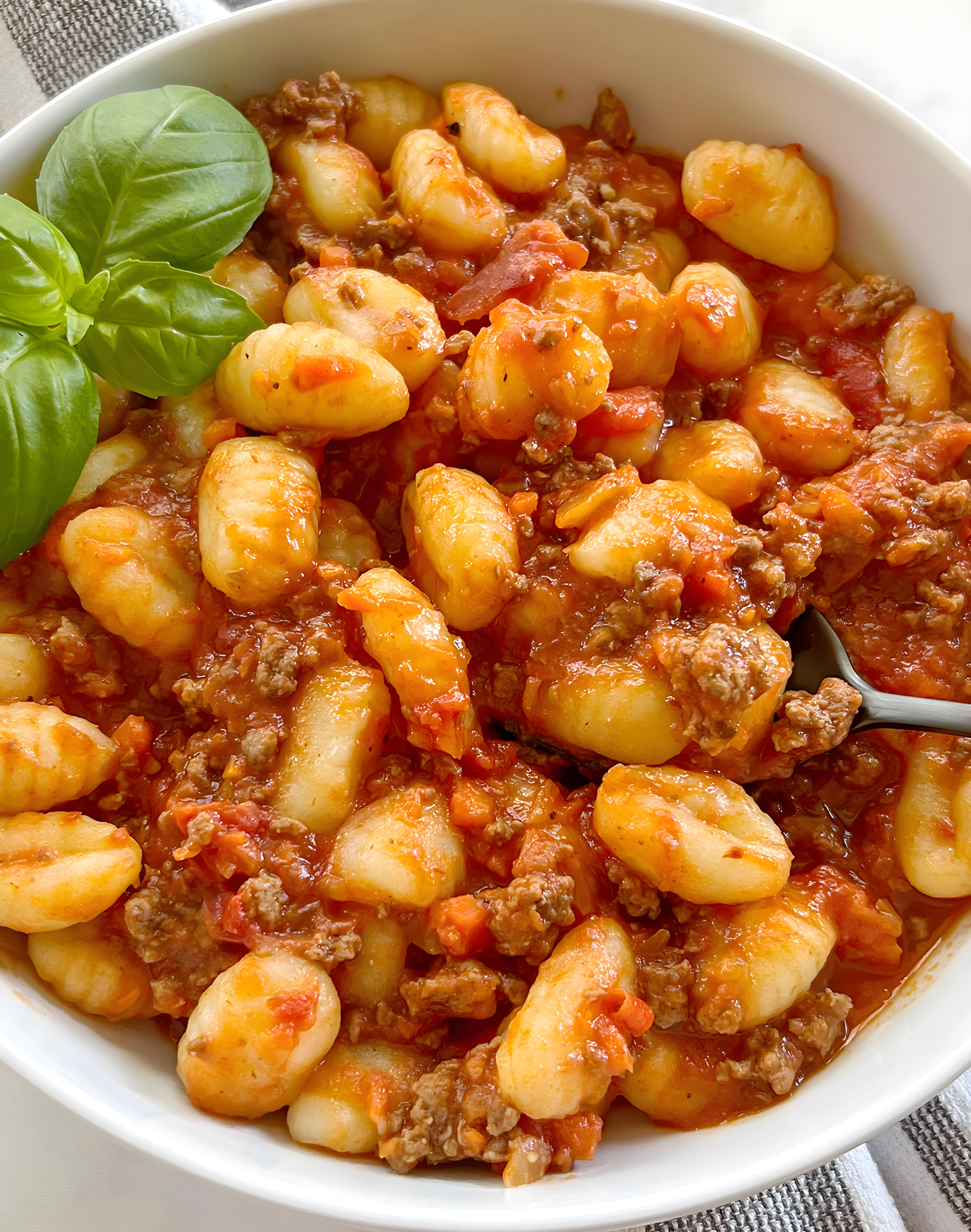 Gnocchi Bolognese