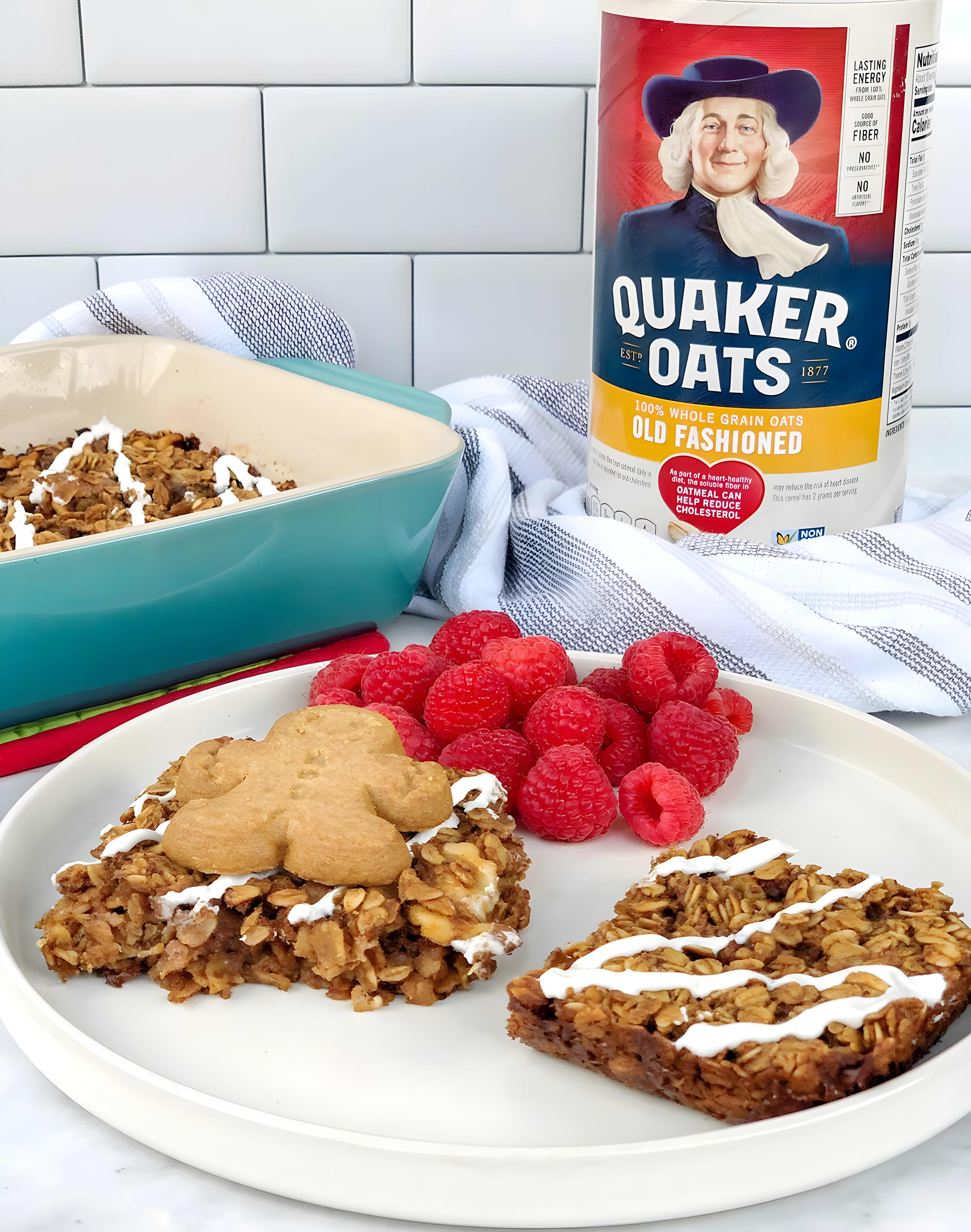 Gingerbread Baked Oatmeal