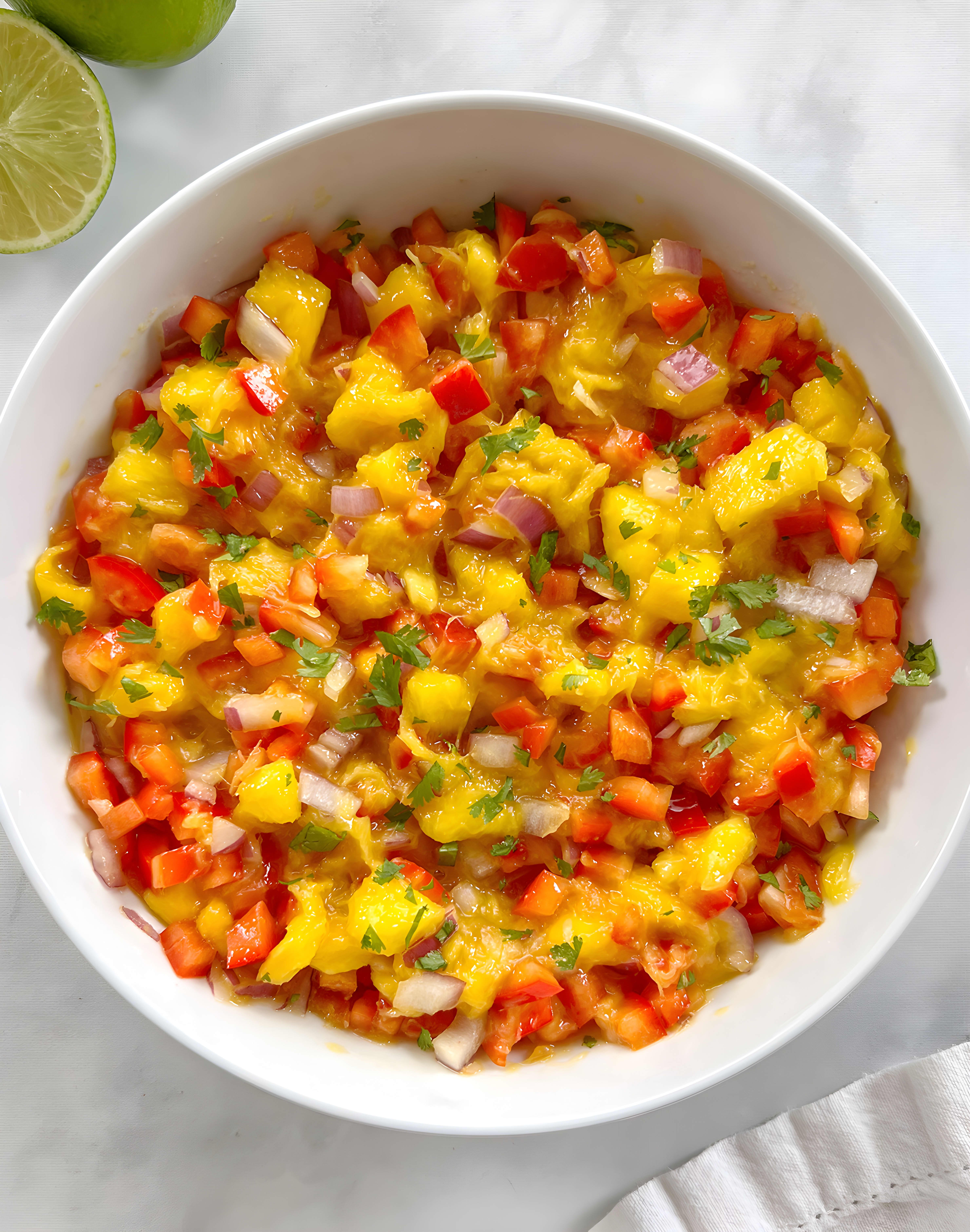 Mango Habanero Salsa