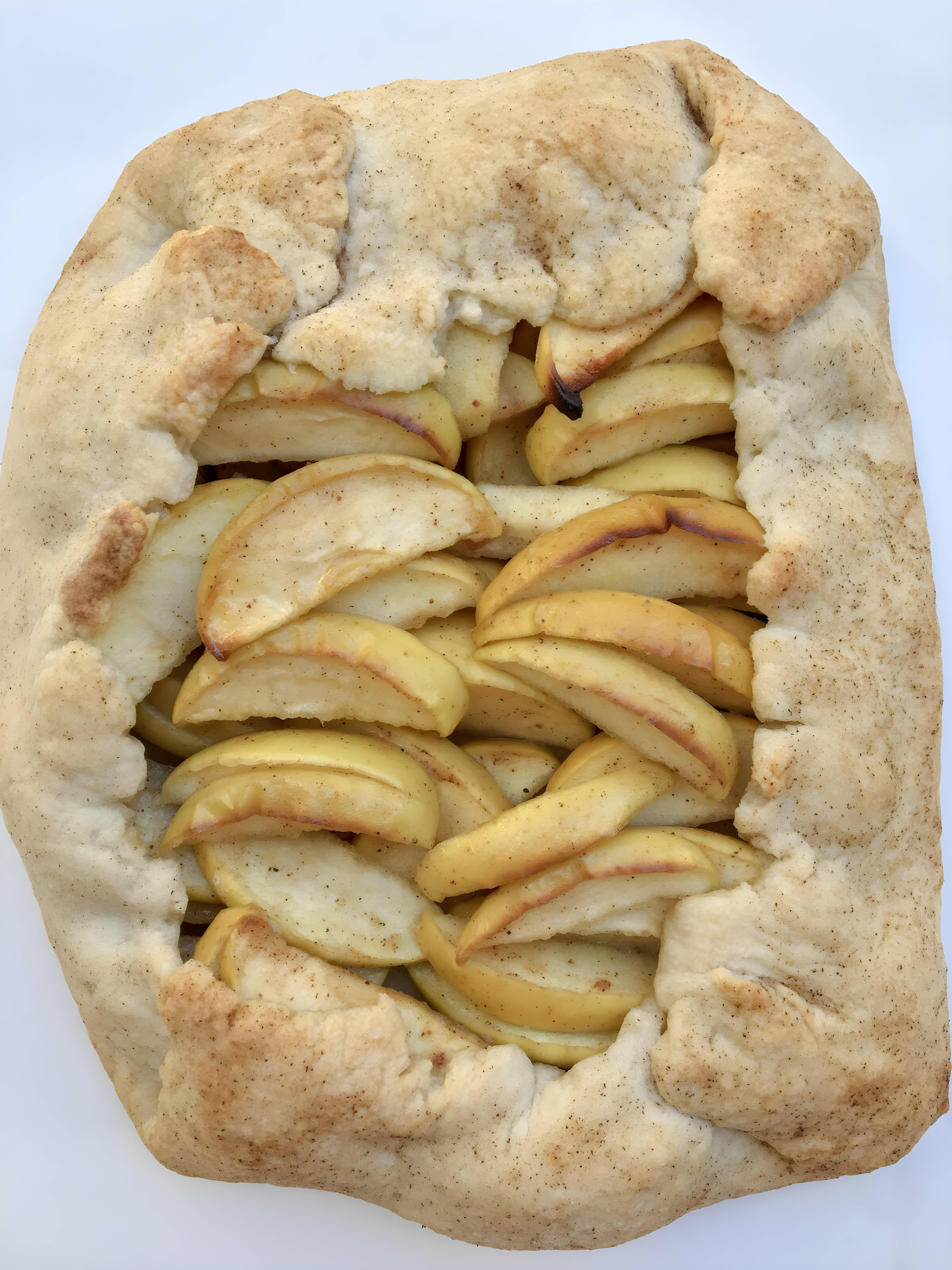 Dairy-Free and Egg-Free Apple Galette