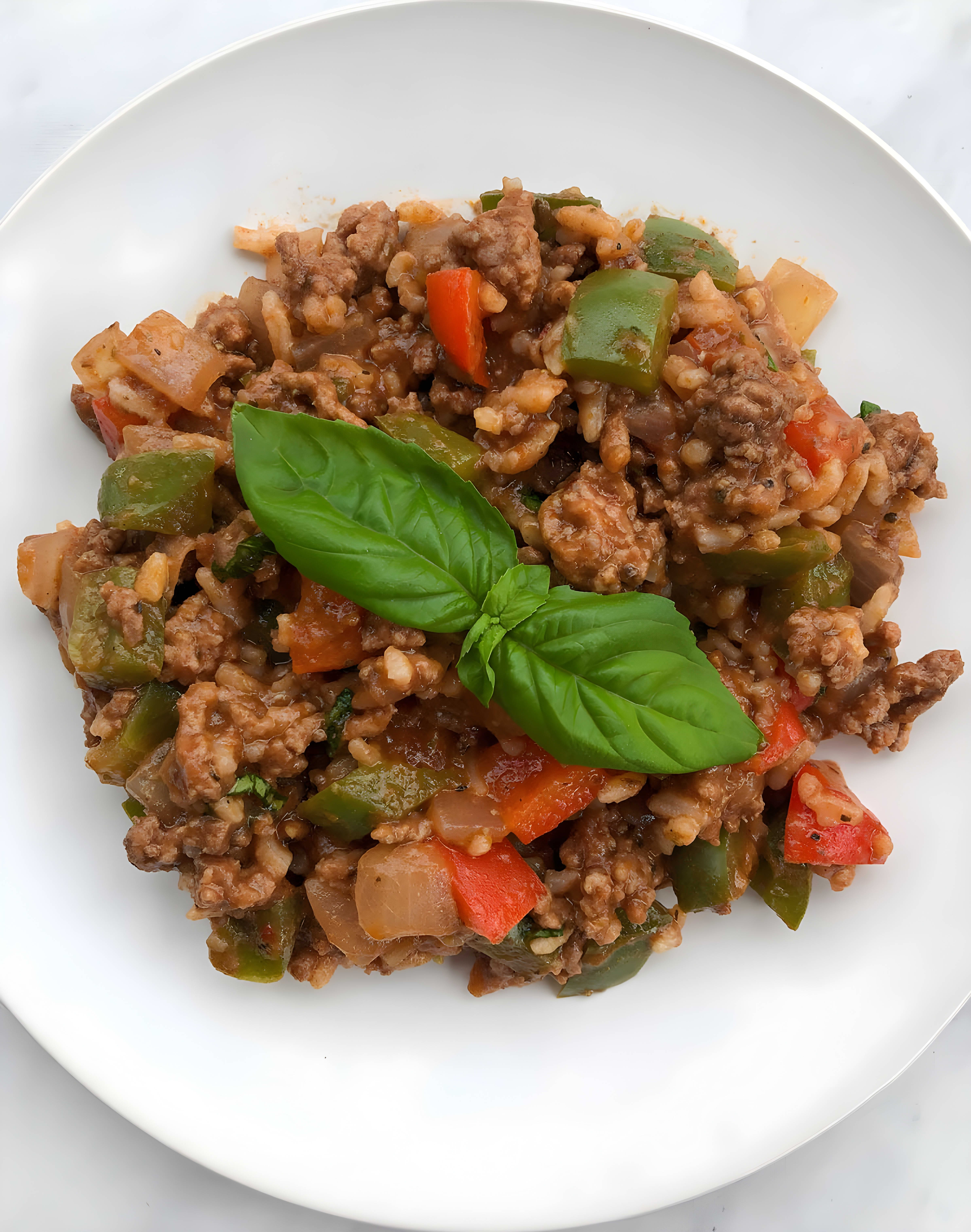 Deconstructed Stuffed Peppers