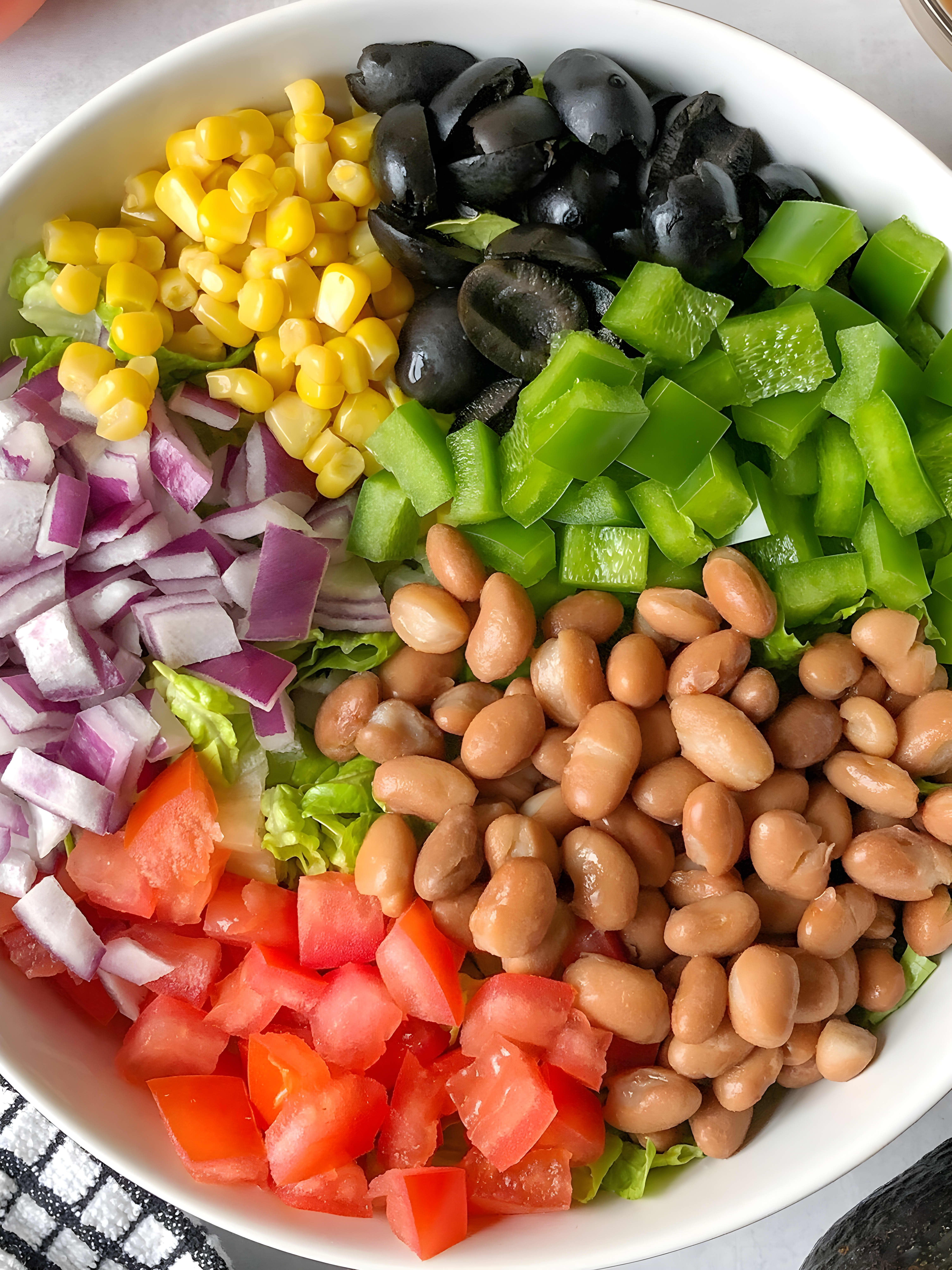 Taco Salad with Catalina Dressing