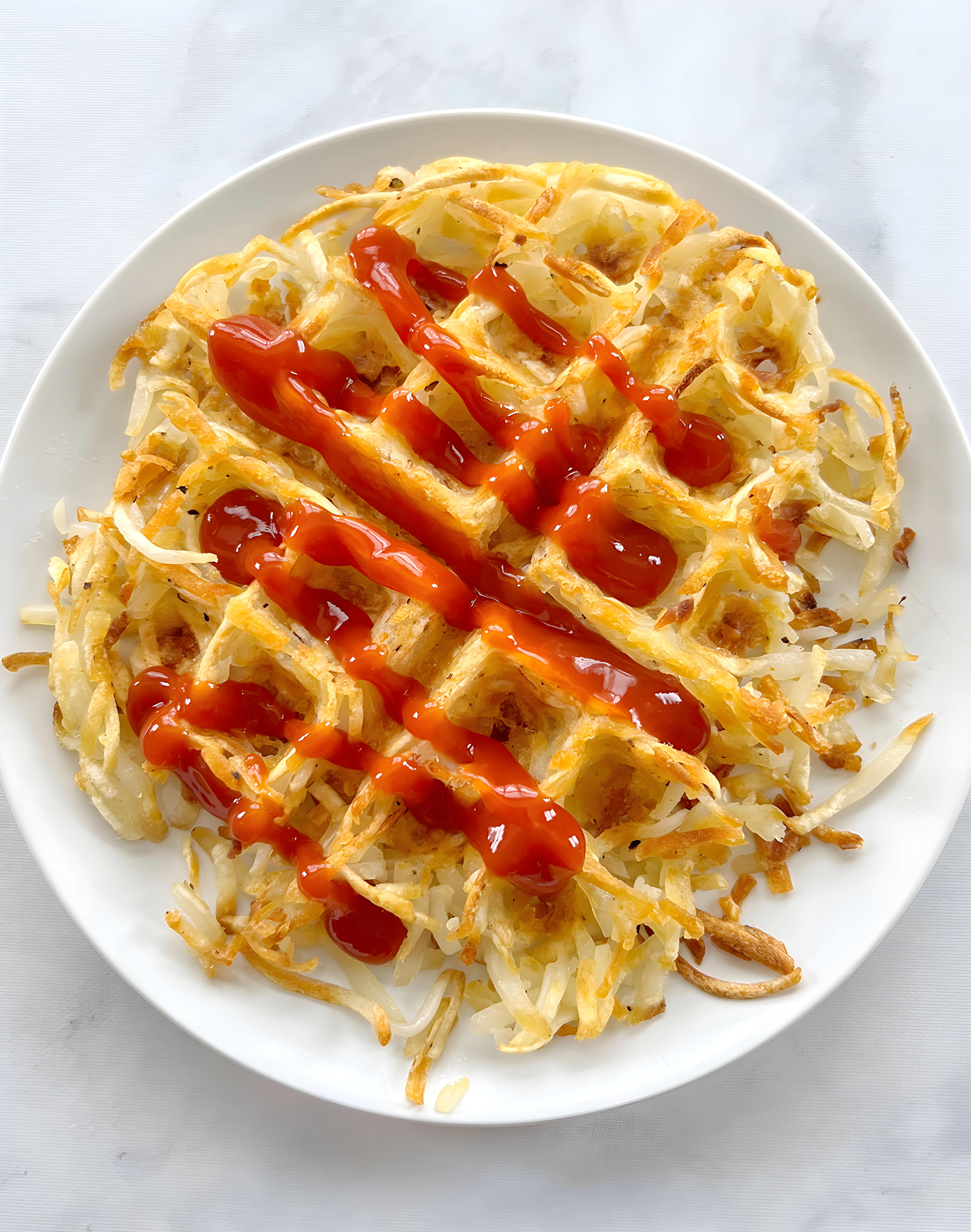 Vegan Hash Brown Waffles