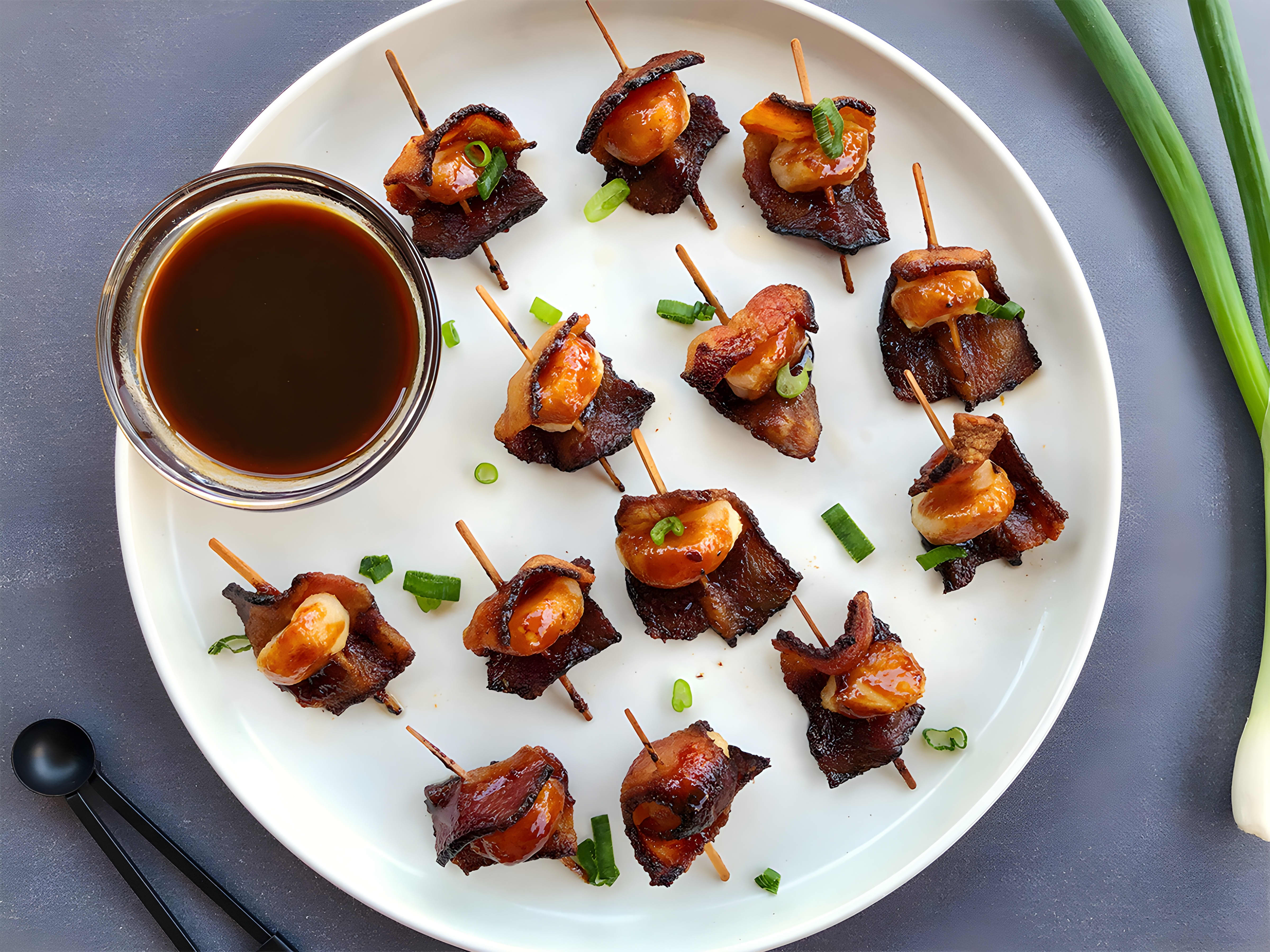 Bacon Wrapped Water Chestnuts