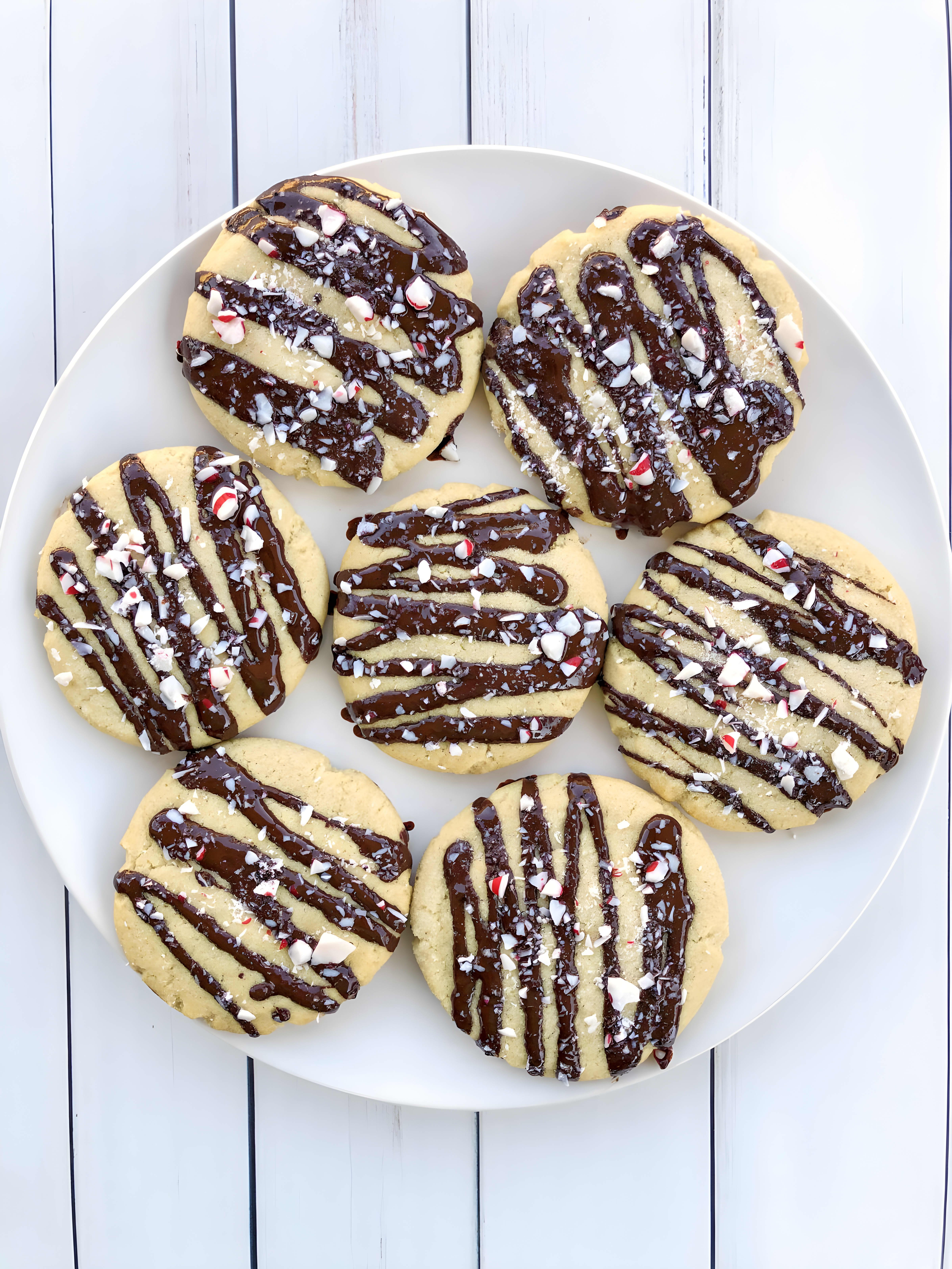 Dairy-Free and Egg-Free Peppermint Sugar Cookies