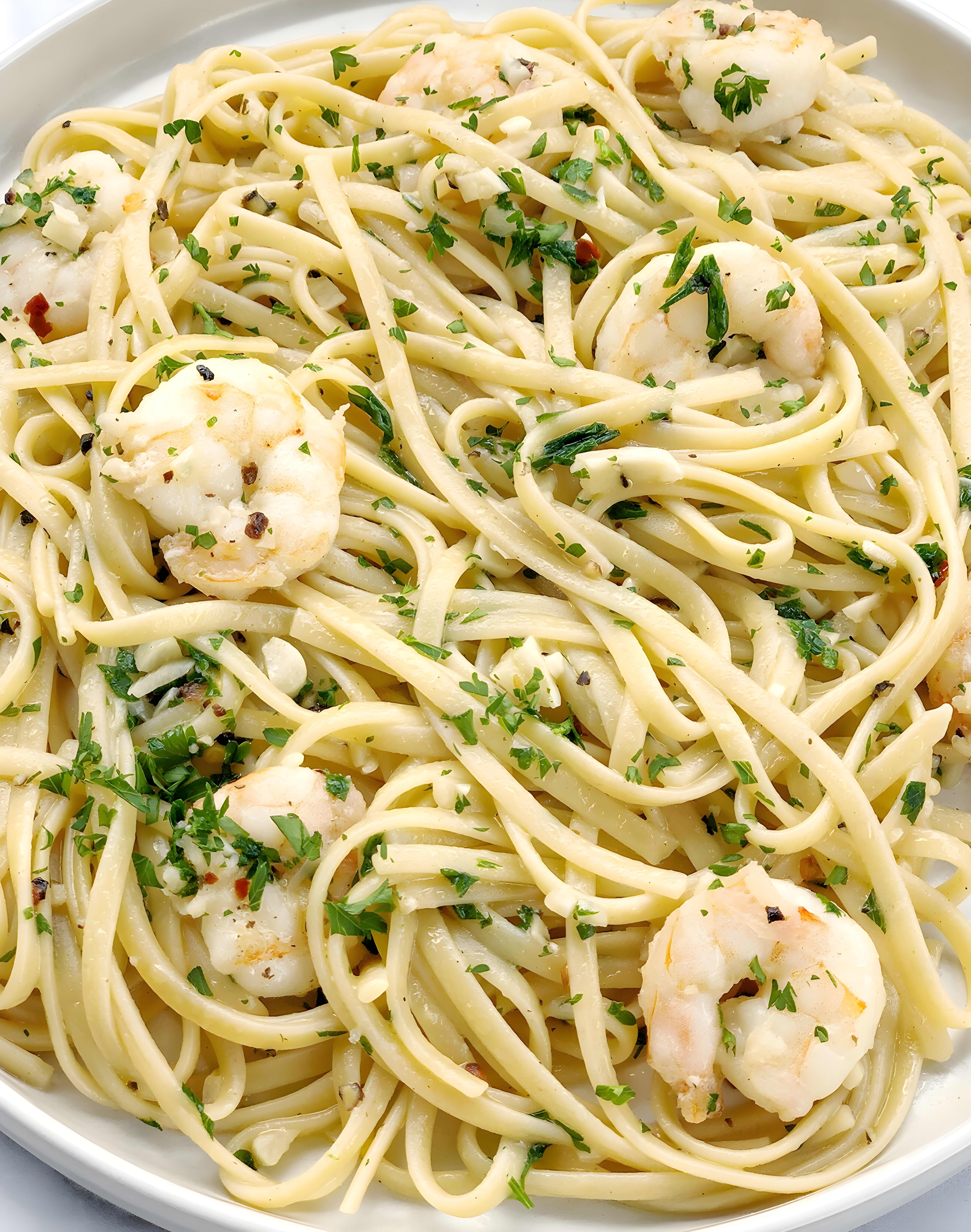 Dairy Free Shrimp Scampi