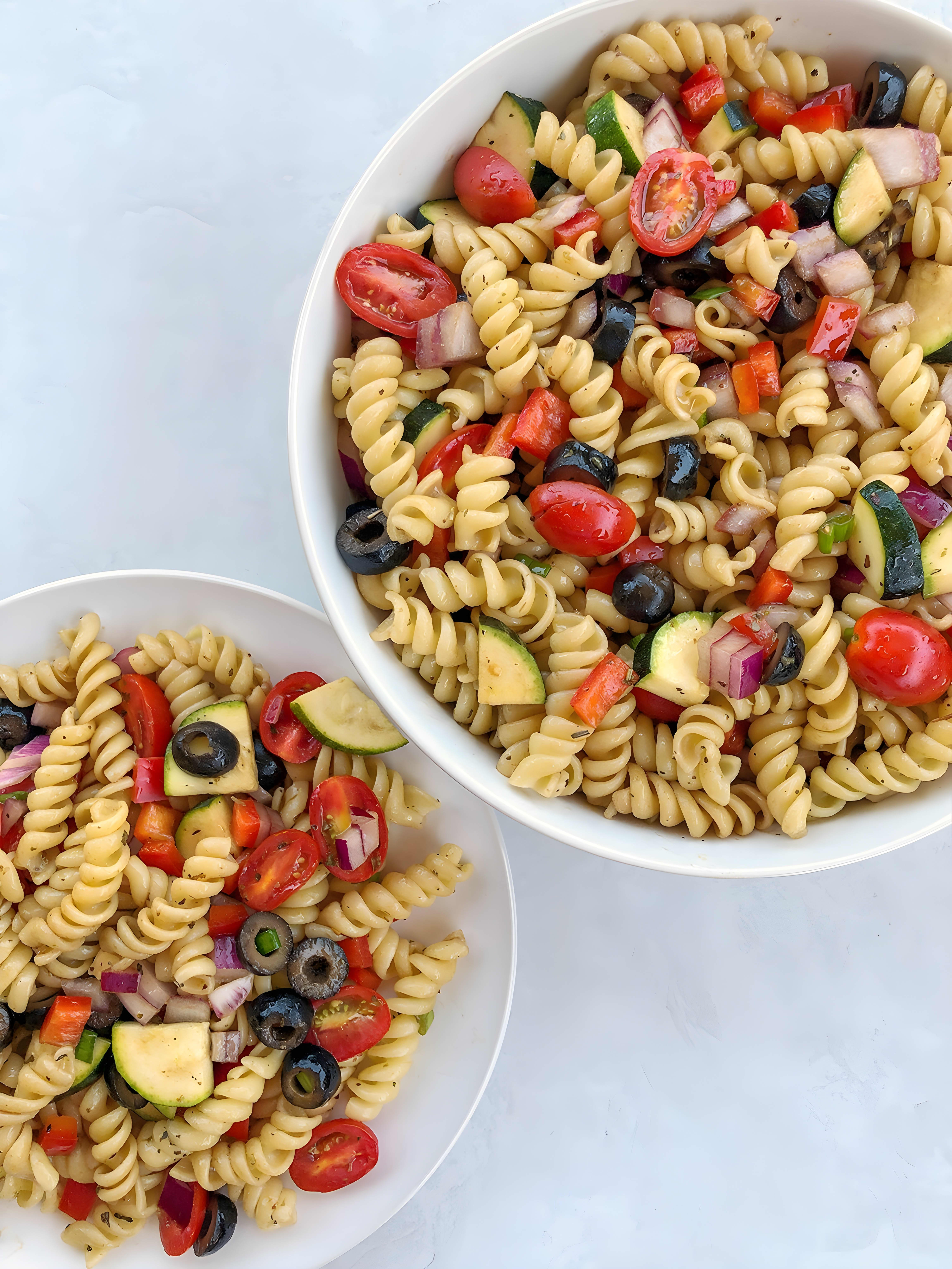 Easy Veggie Pasta Salad
