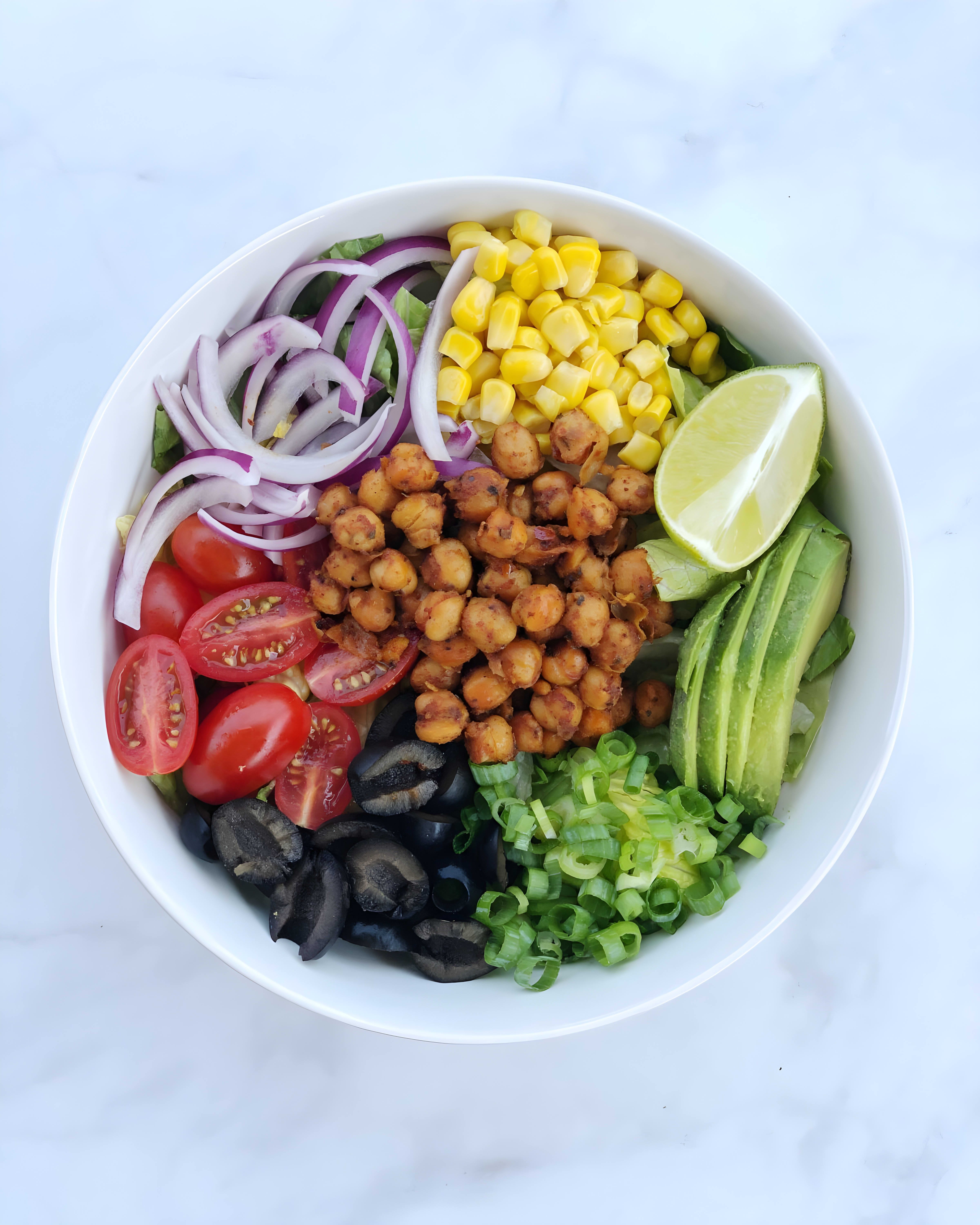 Chickpea Taco Salad
