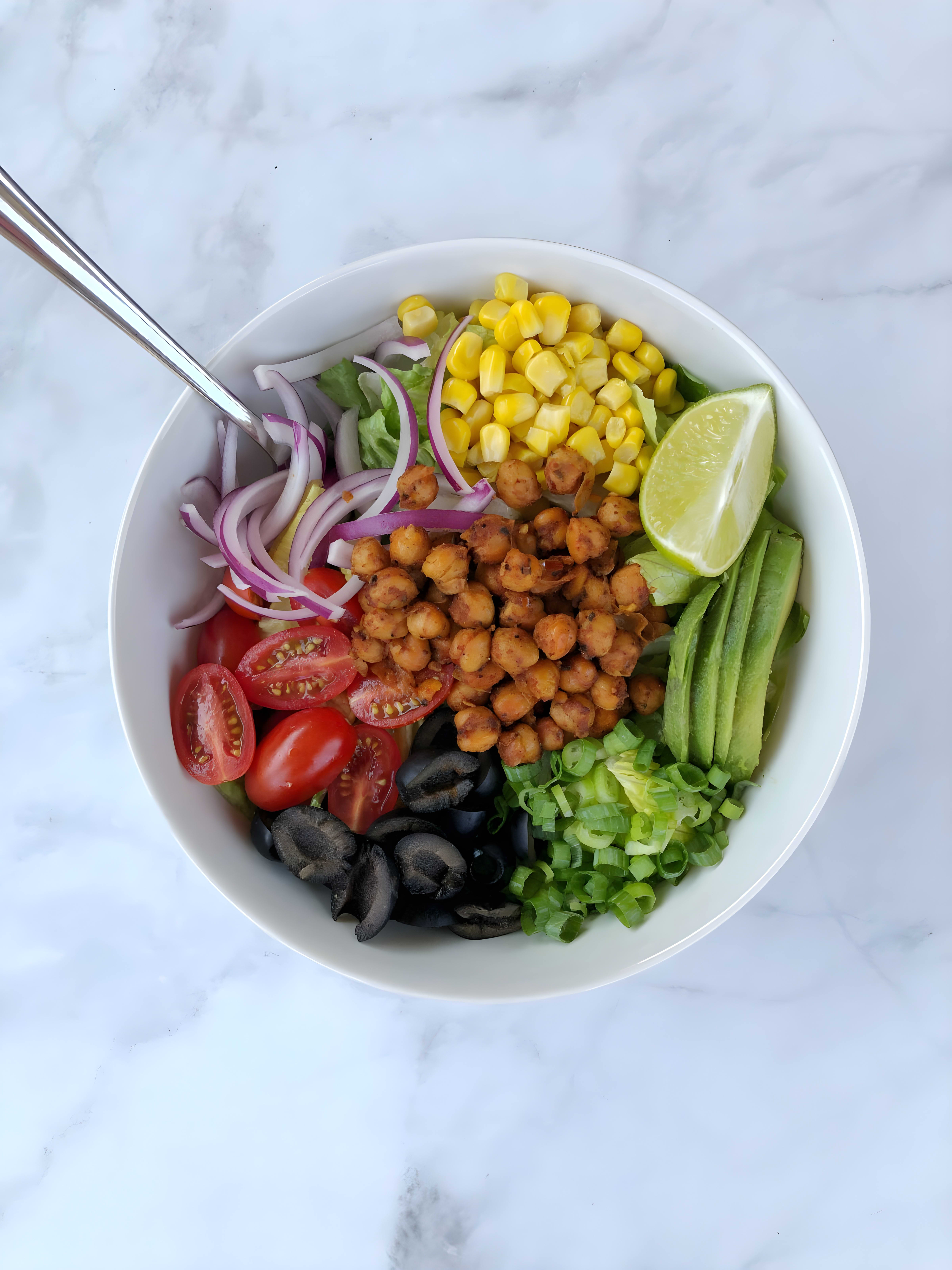 Chickpea Taco Salad