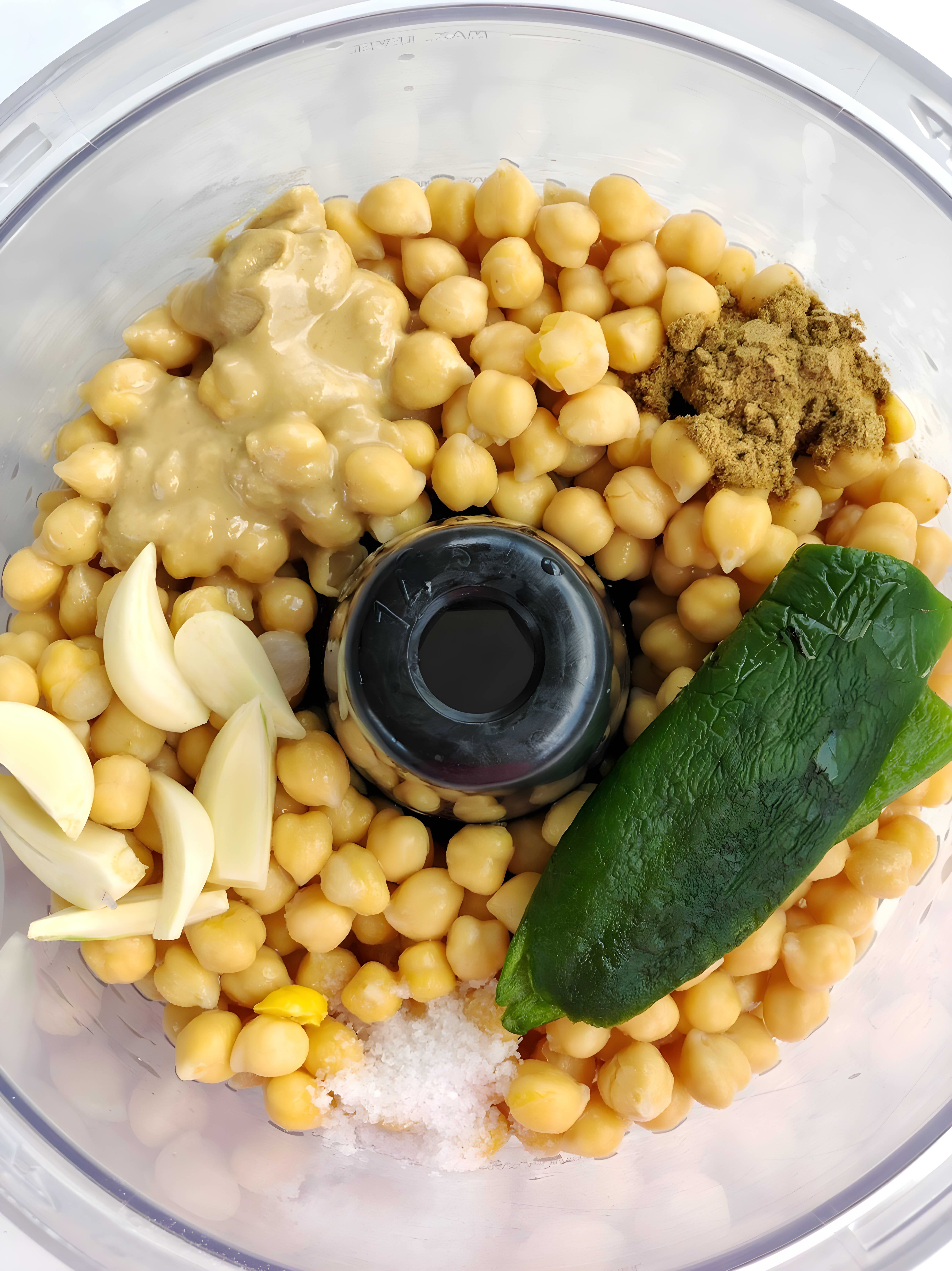 Spicy Roasted Jalapeno Hummus Recipe