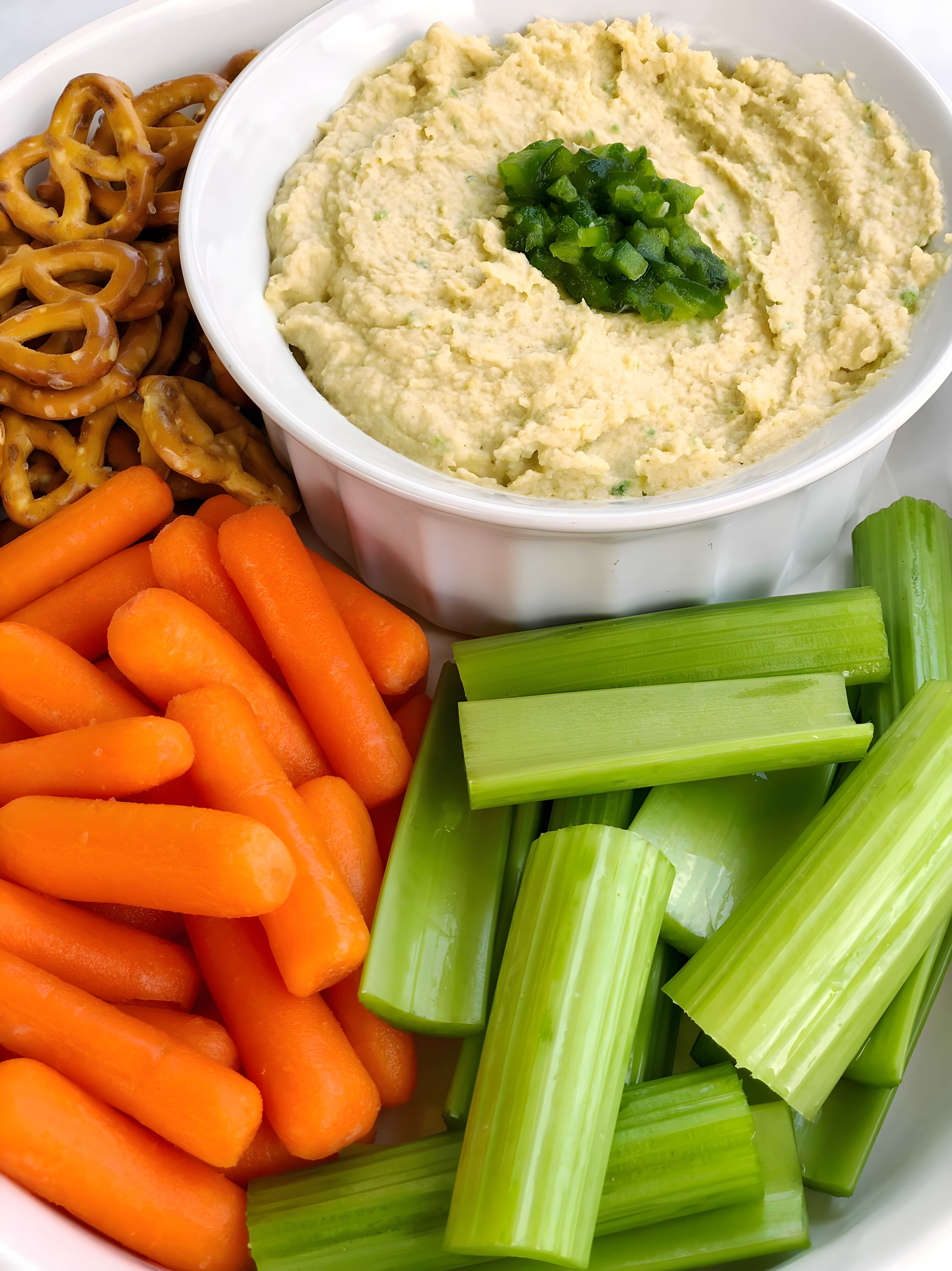 Spicy Roasted Jalapeno Hummus Recipe