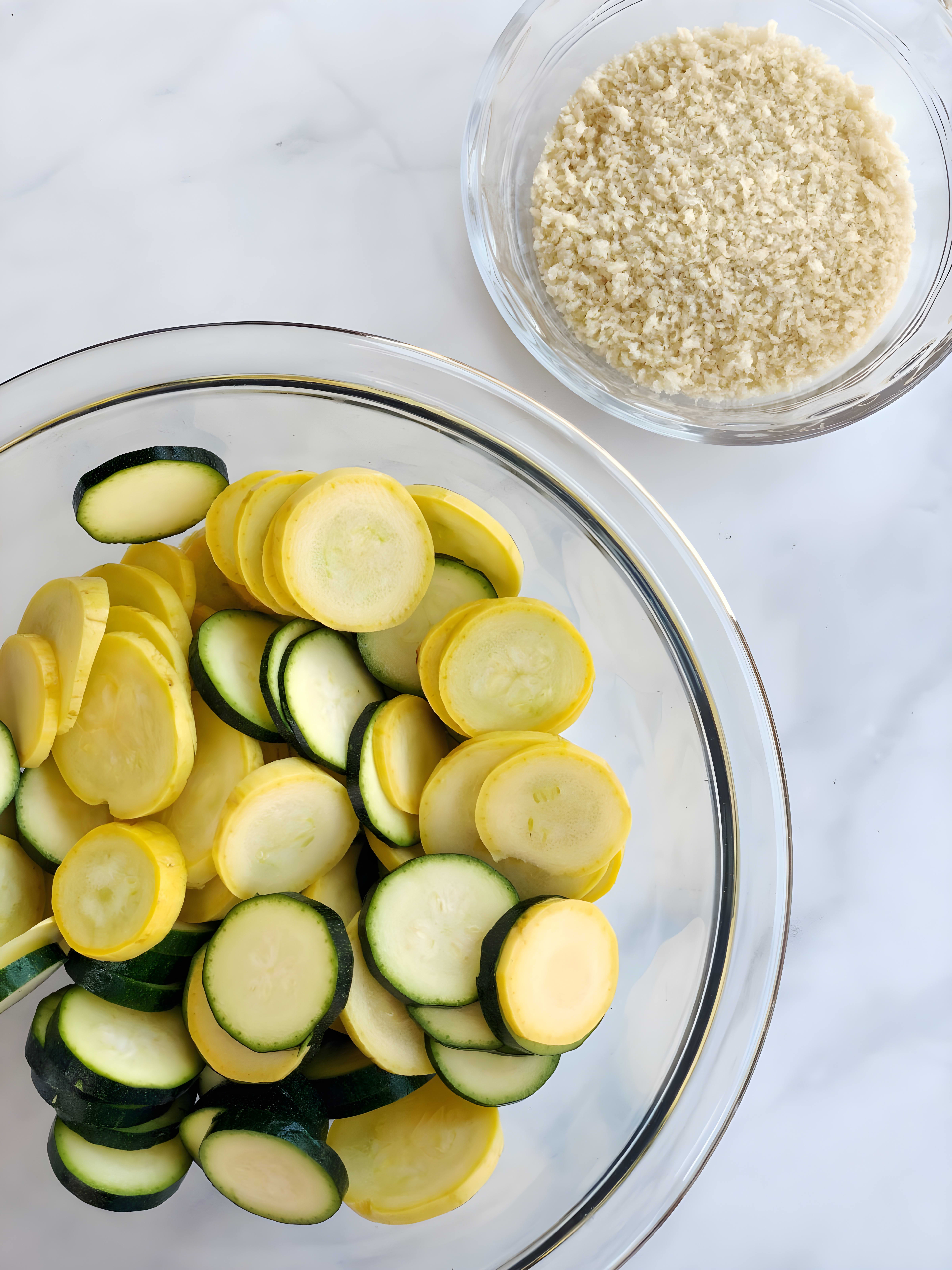 Crispy Baked Zucchini and Squash