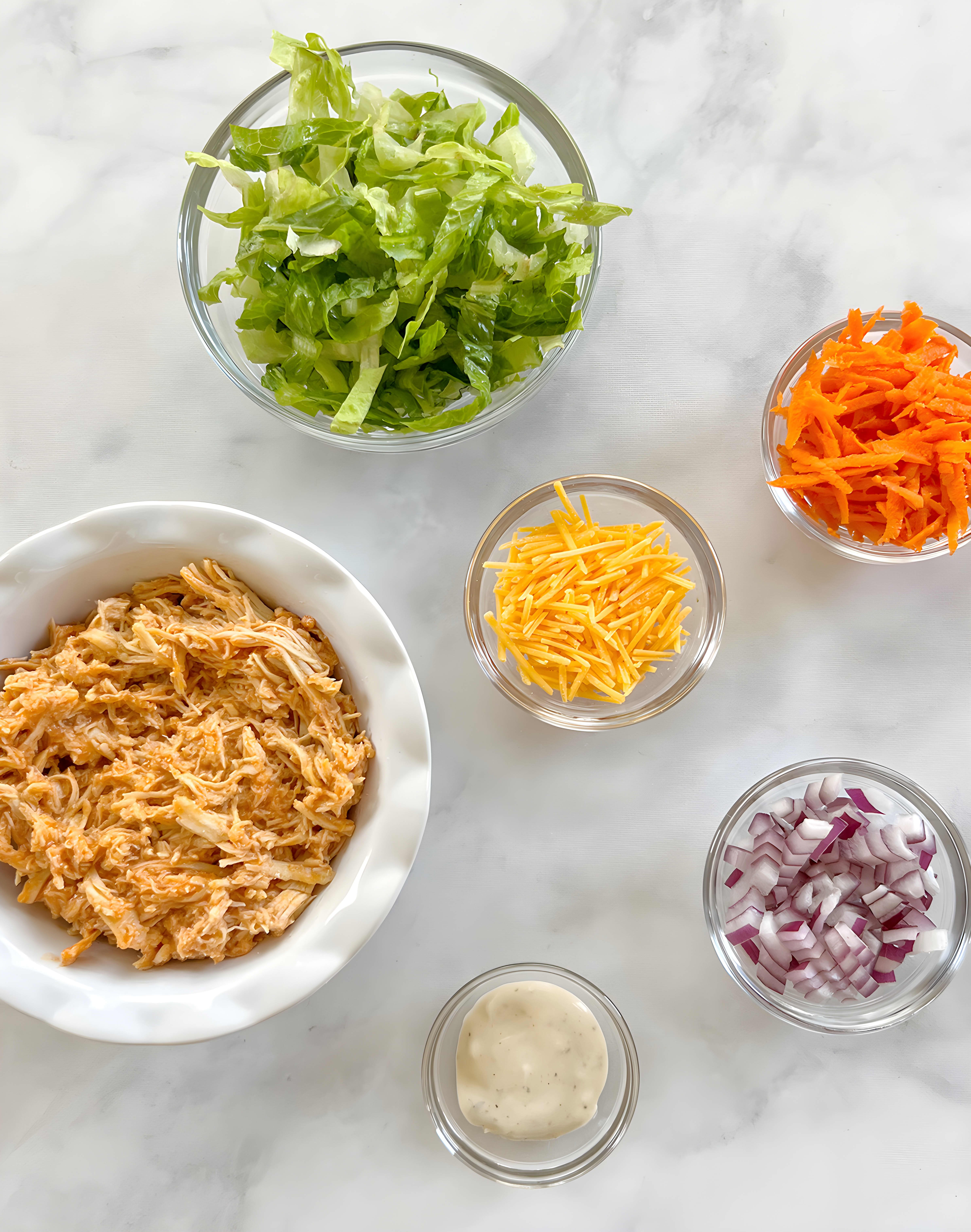 Dairy Free Buffalo Chicken Wraps