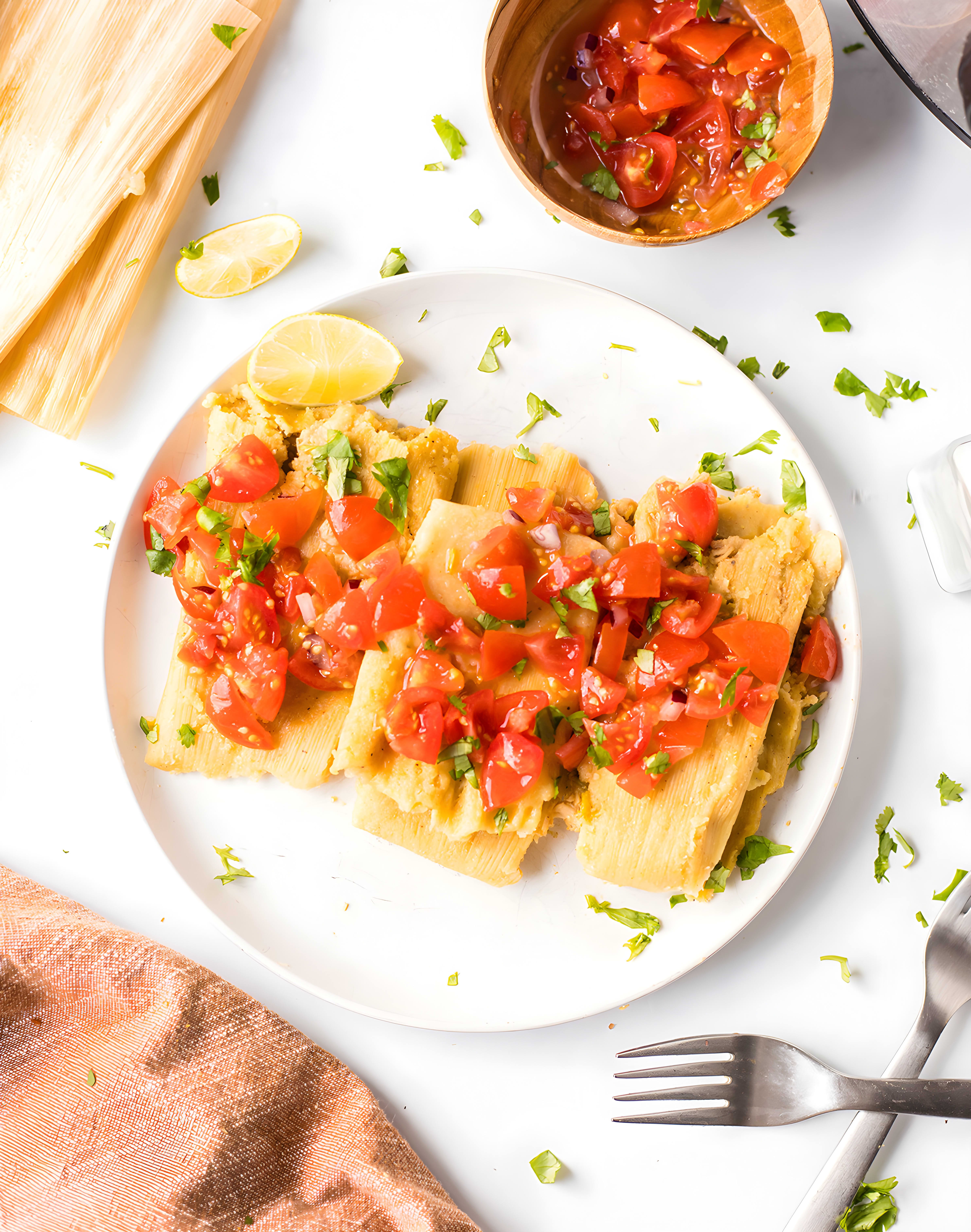Instant Pot Tamales without Lard