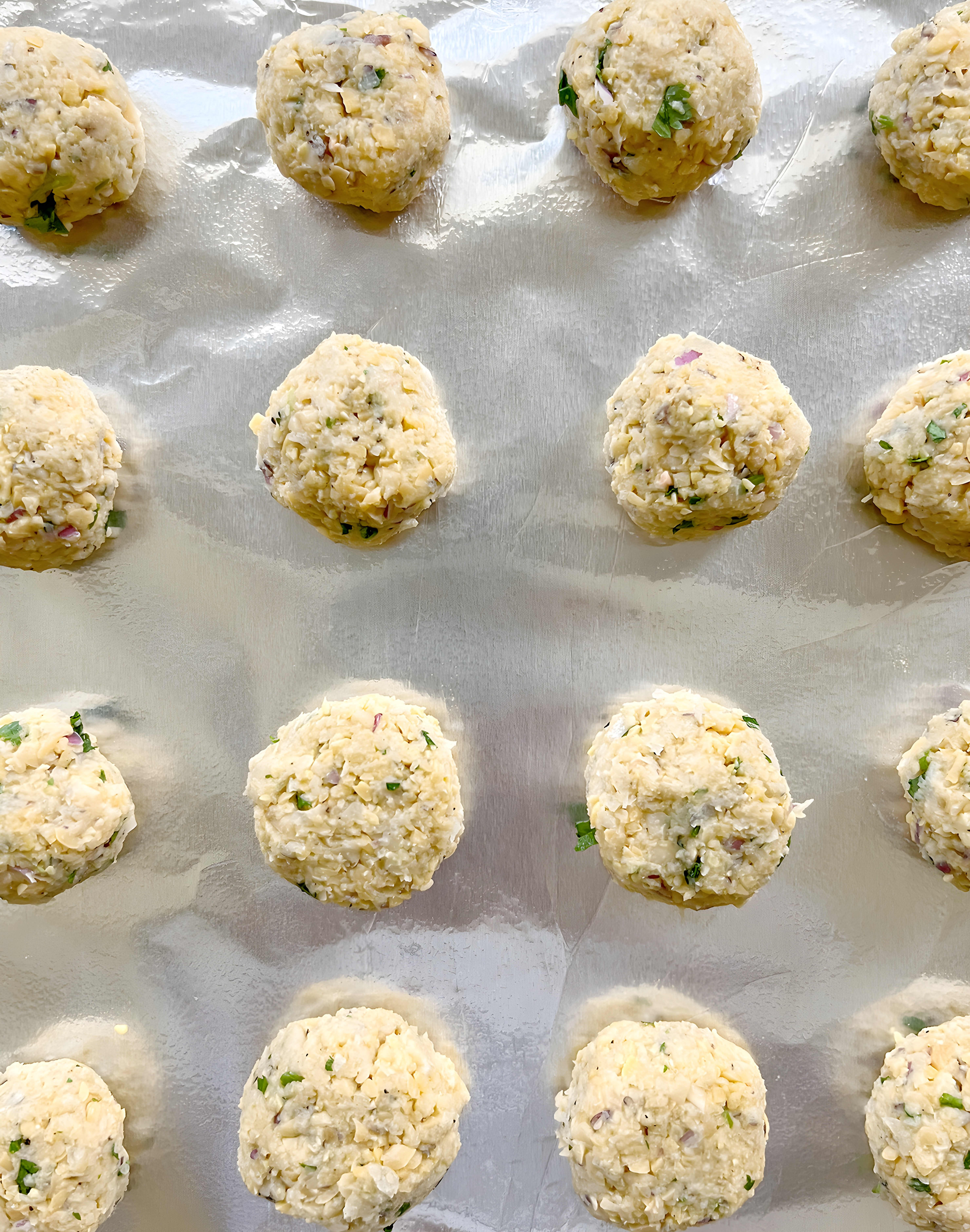 Baked Falafel with Canned Chickpeas