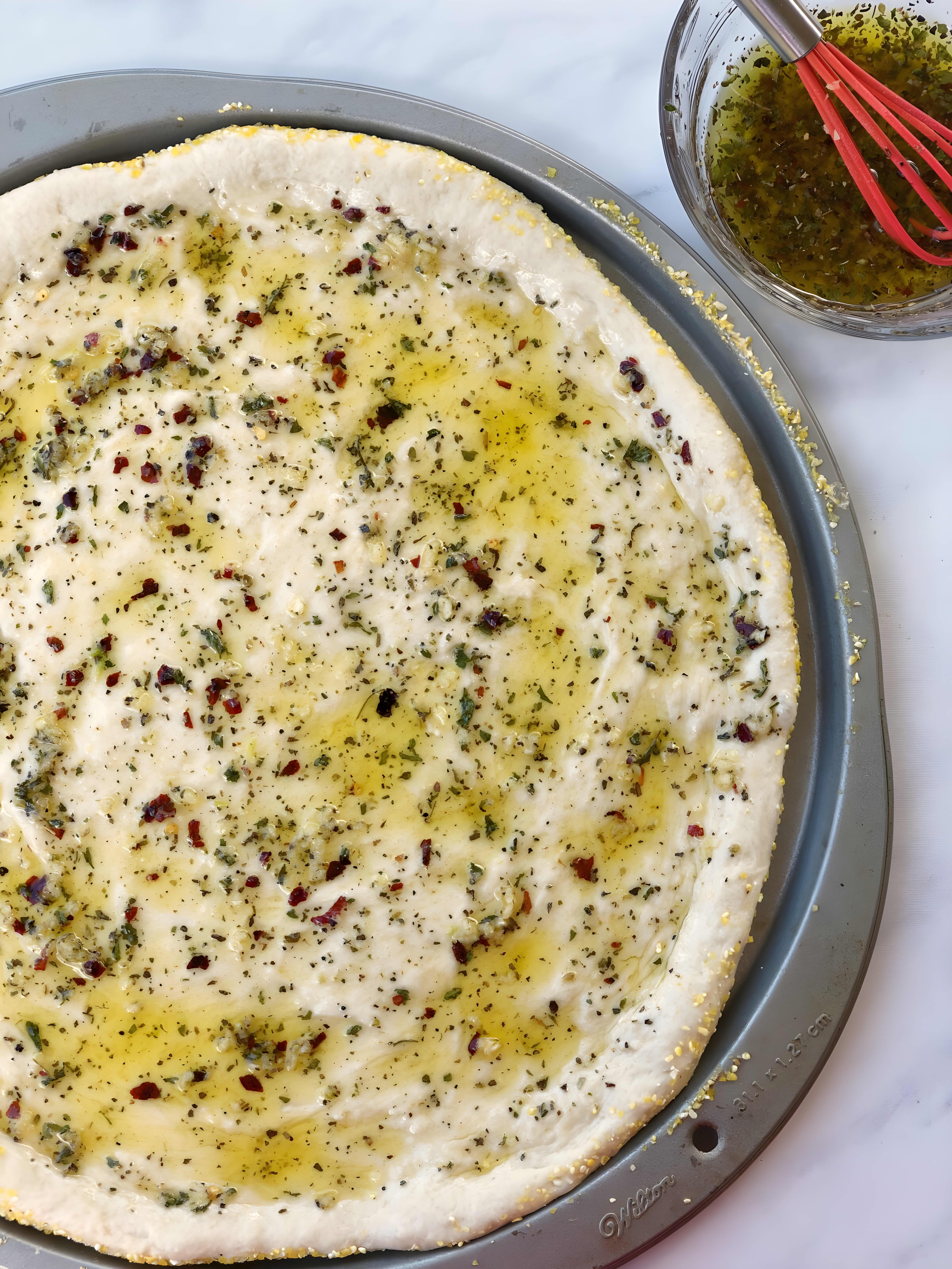 Summer Squash Pizza Recipe (2 pizzas)