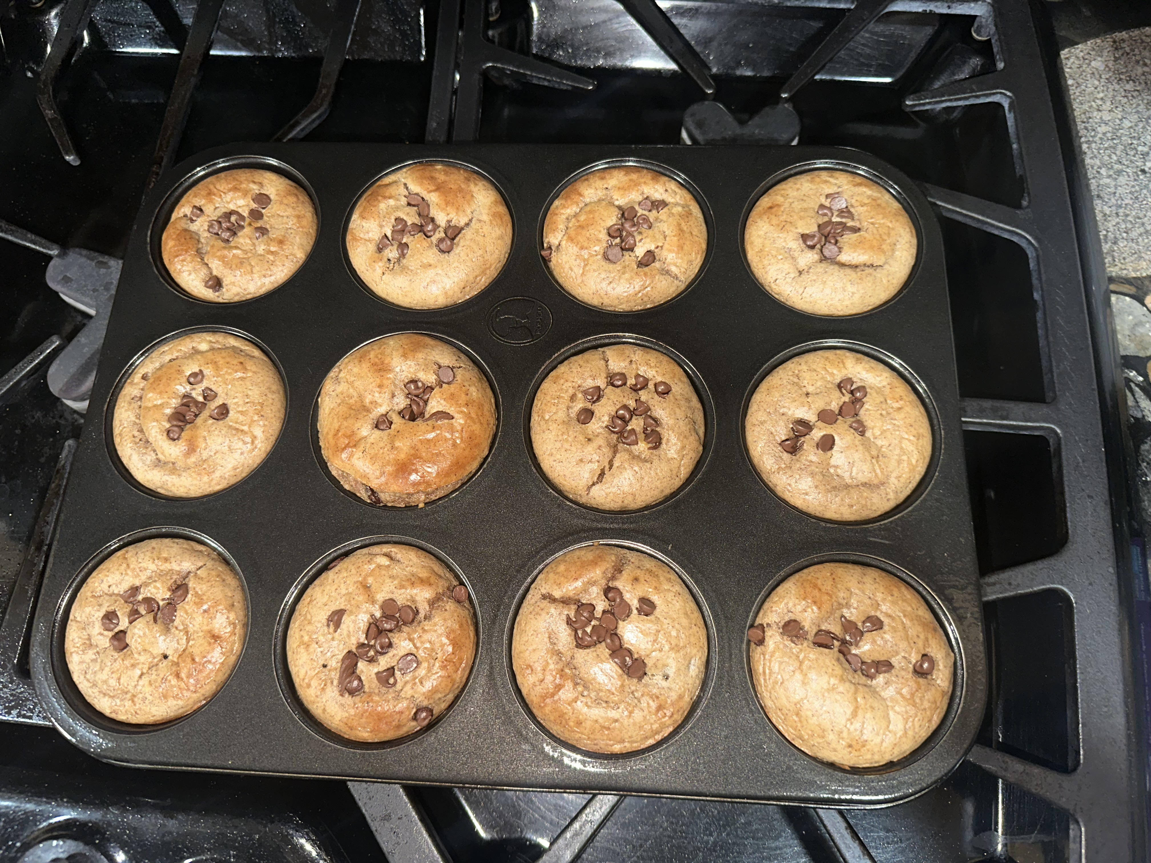 Flourless Banana Chocolate Chip Muffins review