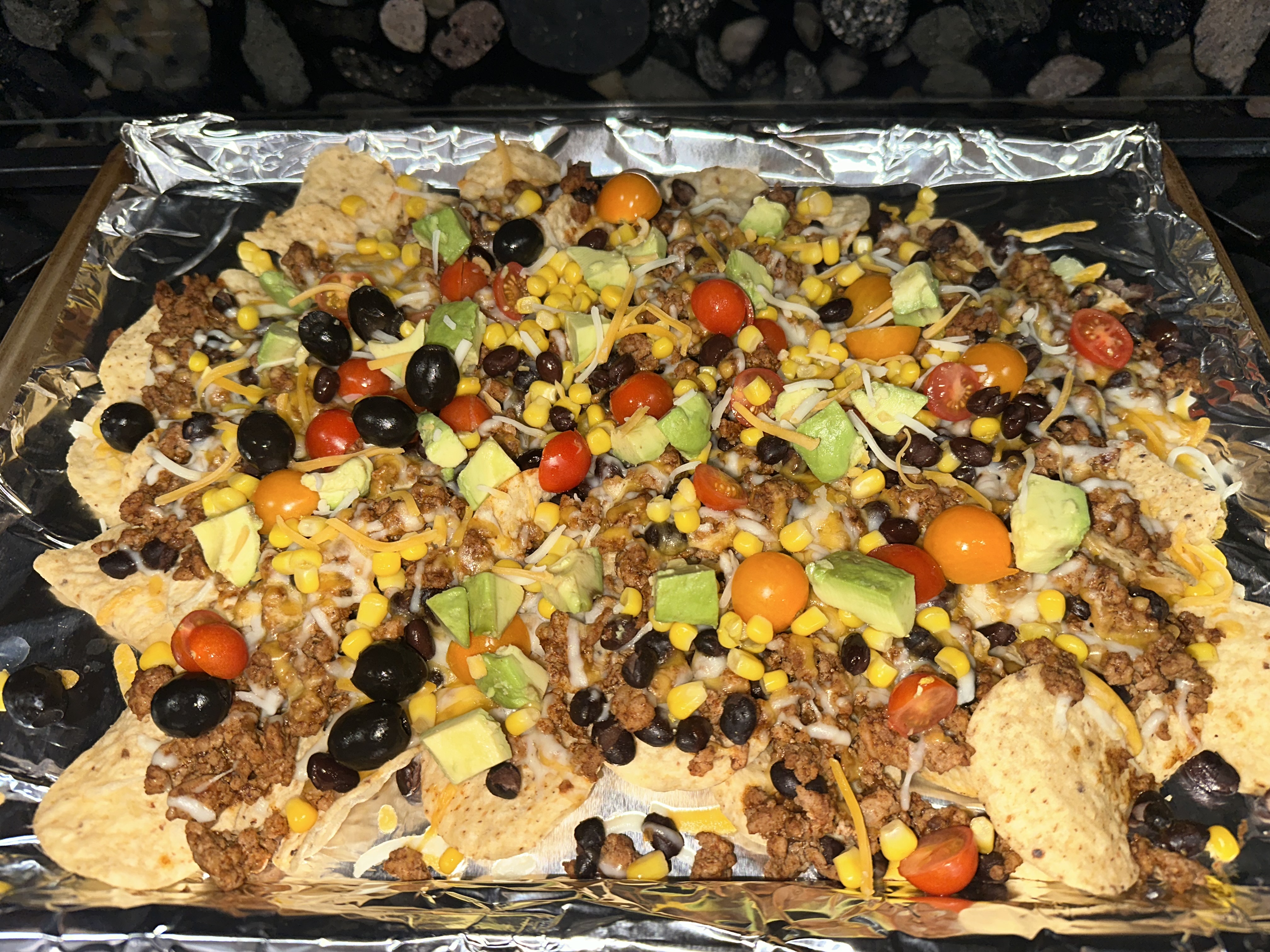 Restaurant-Style Loaded Chicken Nachos review