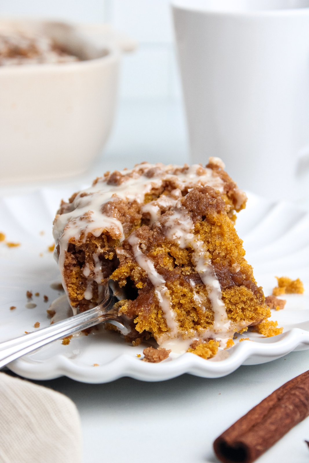 Vegan Pumpkin Coffee Cake