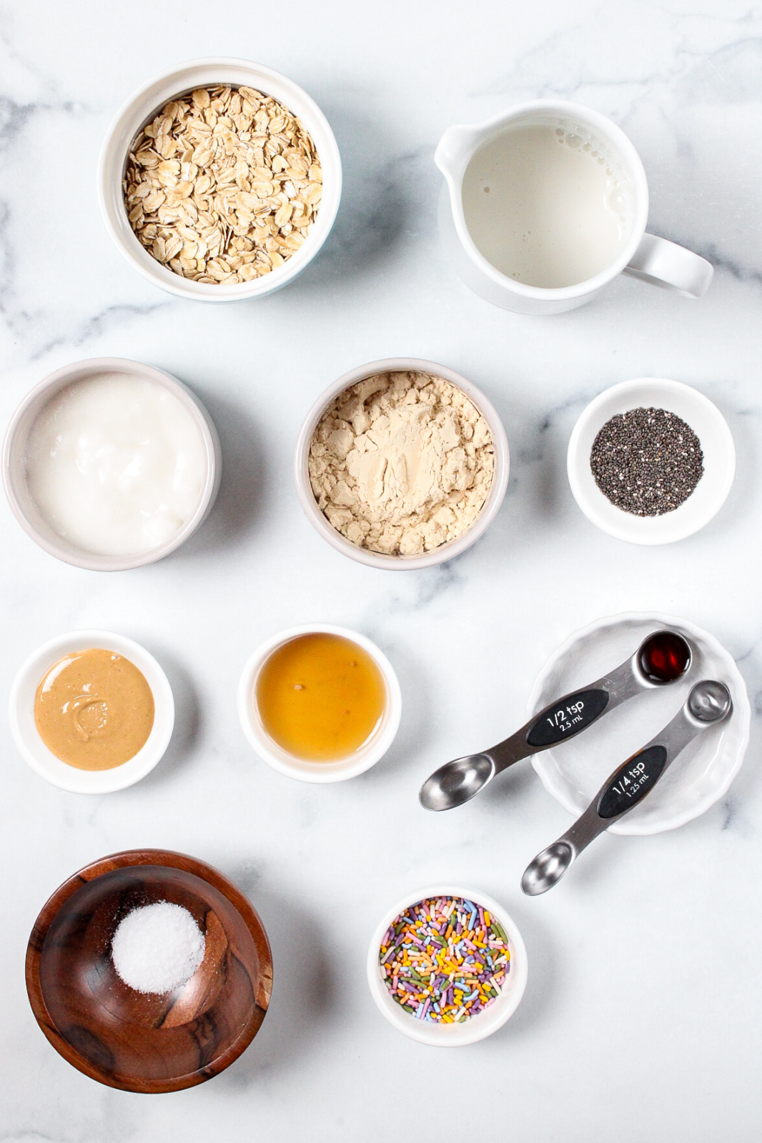 Birthday Cake Overnight Oats