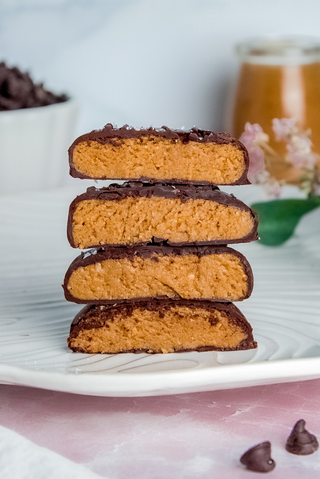 Healthy Reese's Eggs