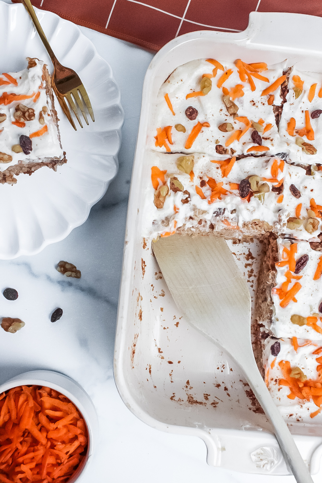 Carrot Cake Baked Oatmeal