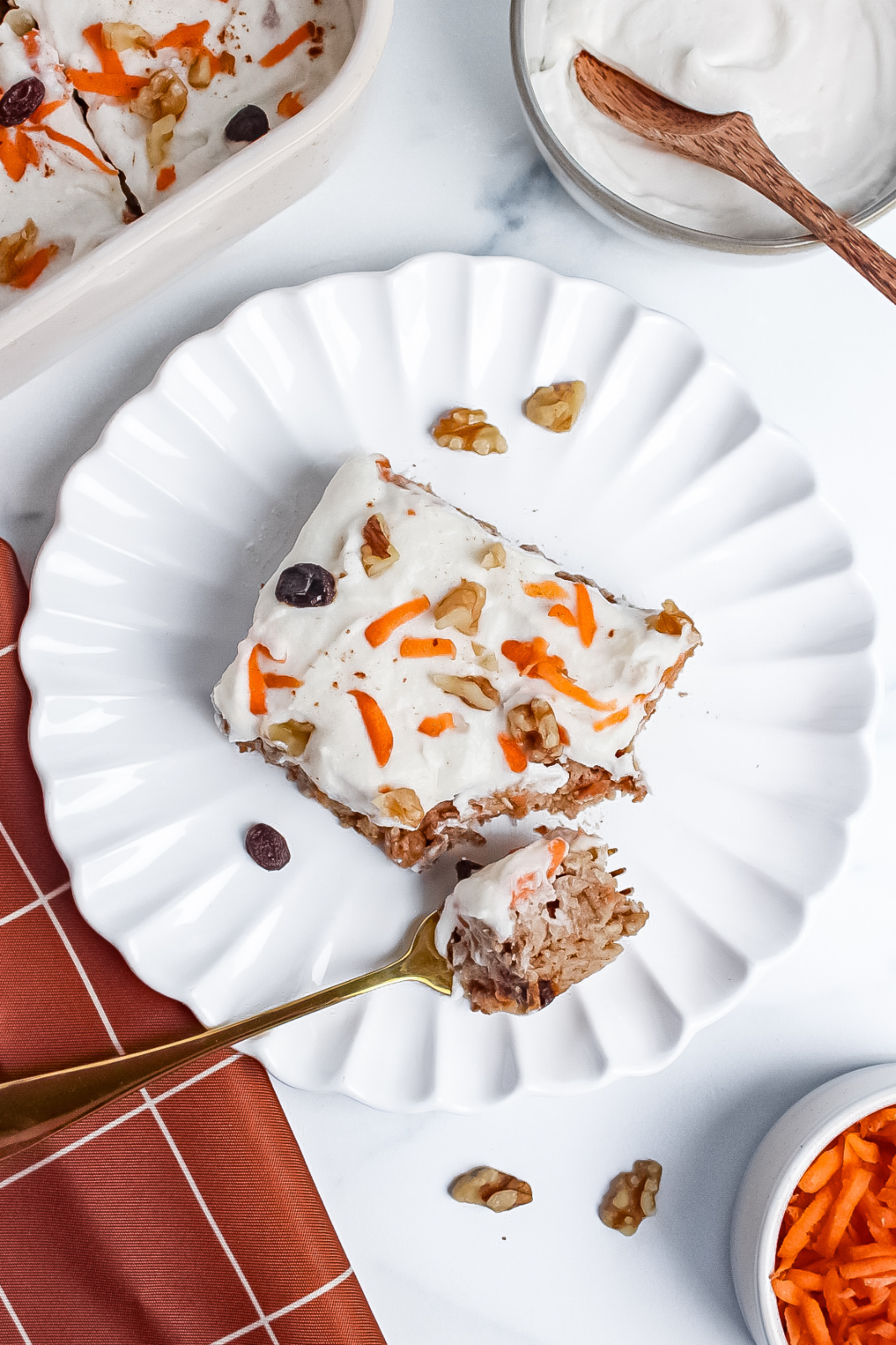 Carrot Cake Baked Oatmeal