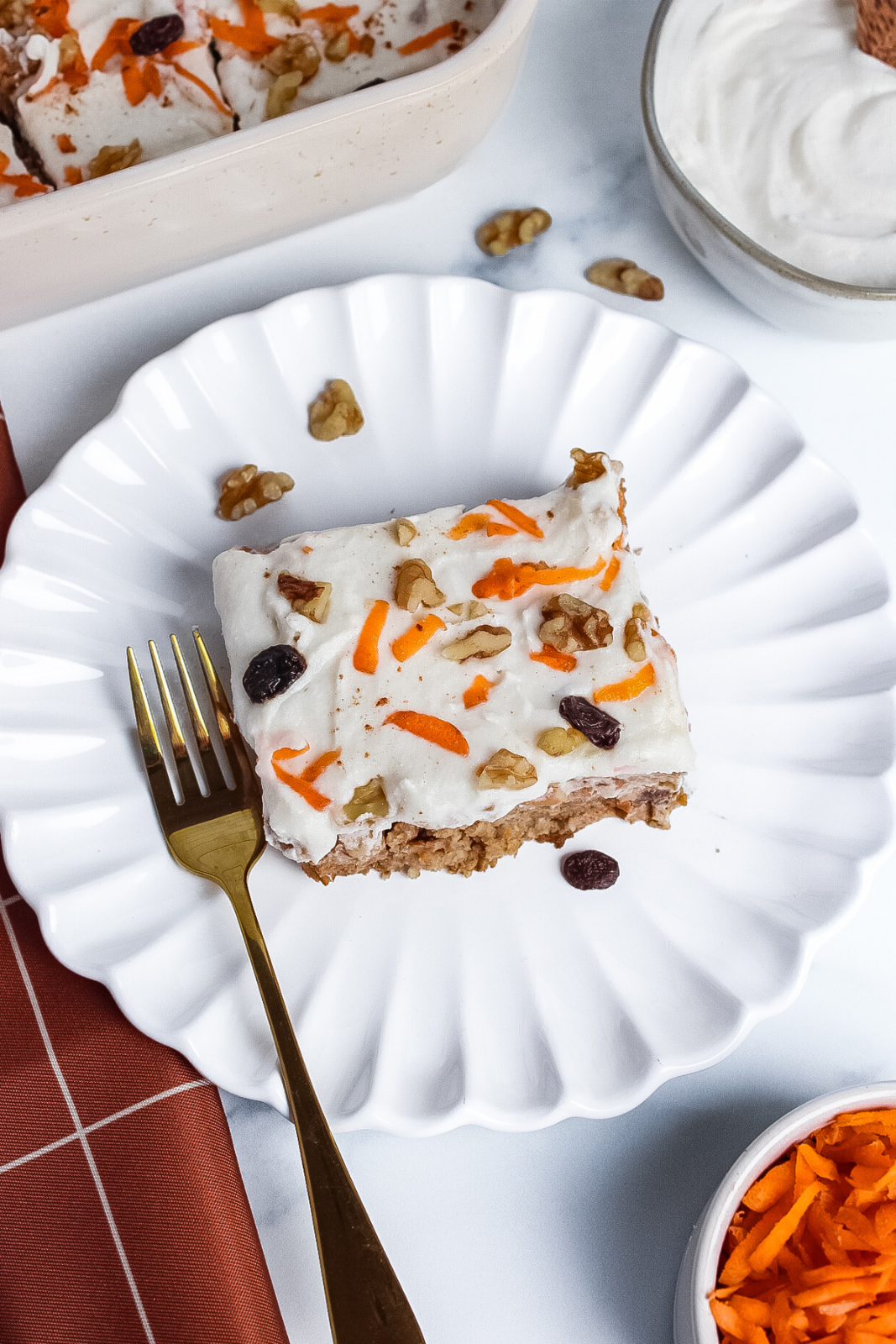 Carrot Cake Baked Oatmeal