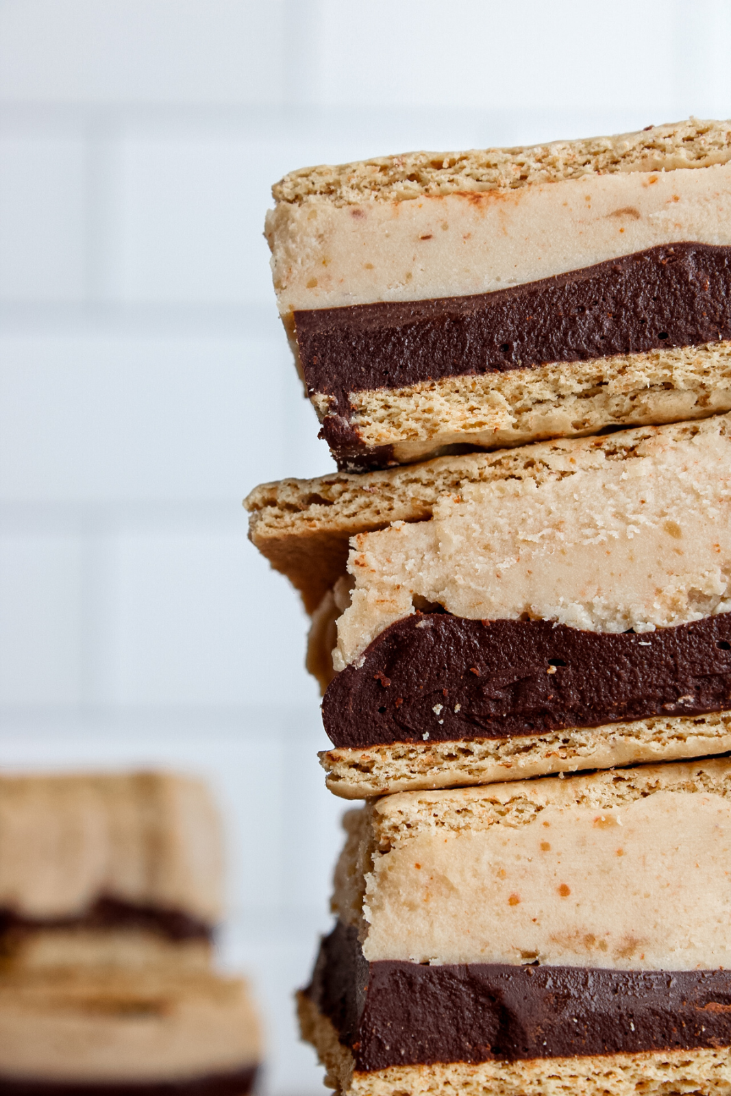 Frozen Peanut Butter S'mores