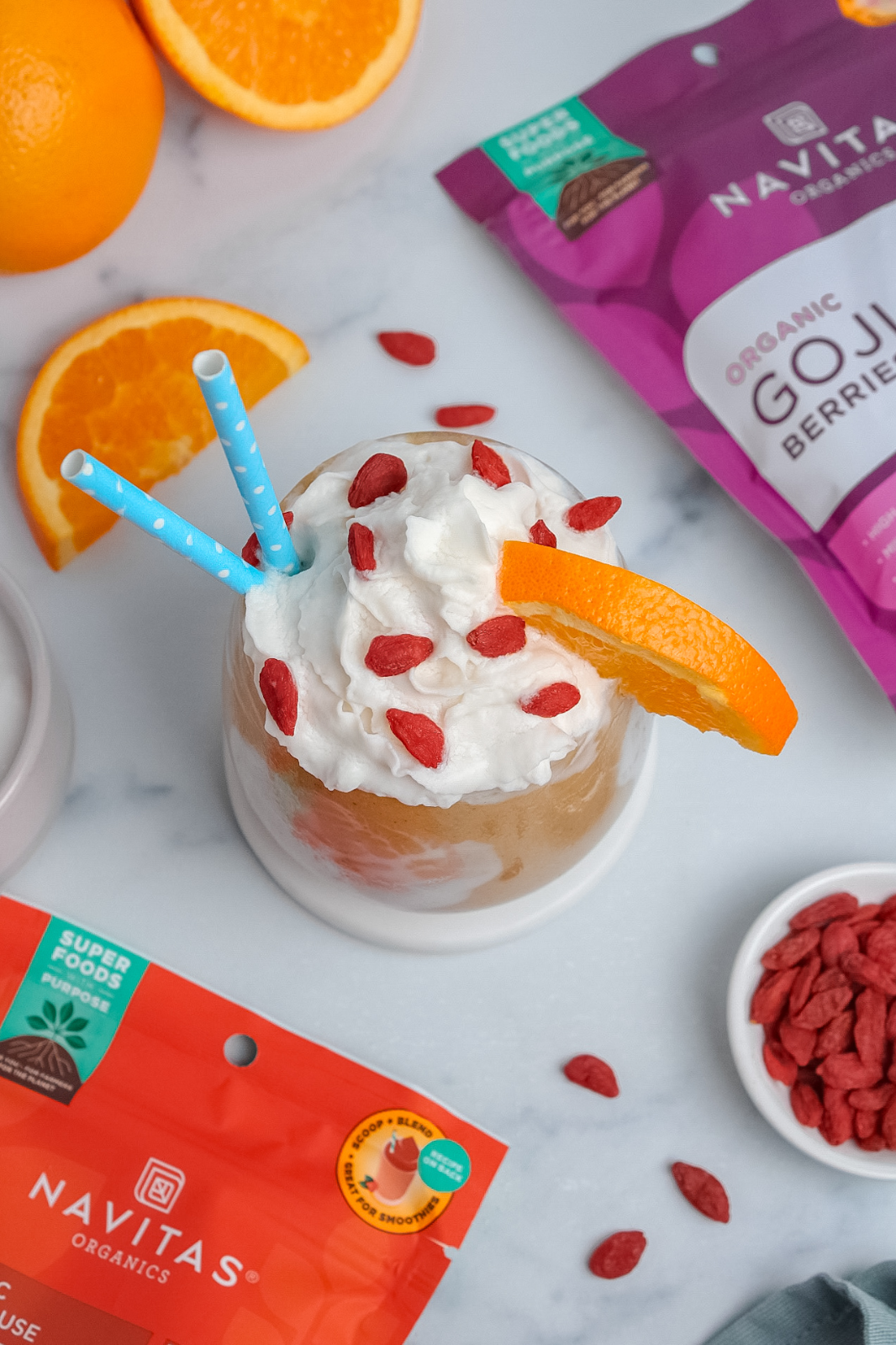 Orange Creamsicle Protein Smoothie