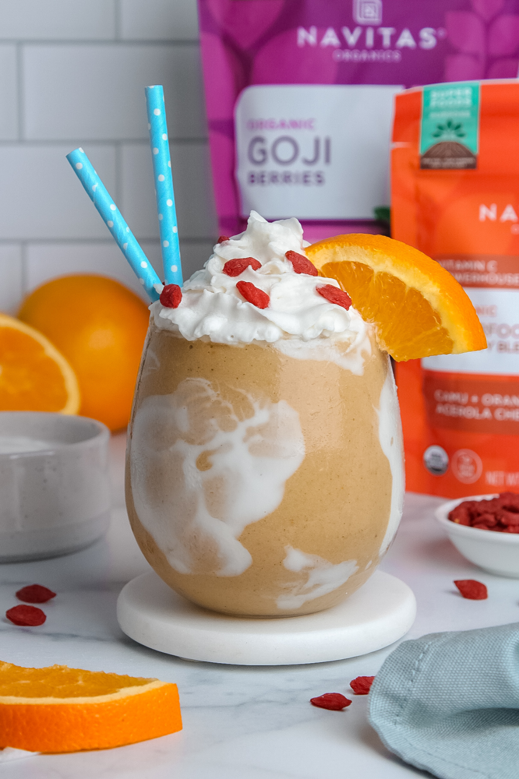 Orange Creamsicle Protein Smoothie