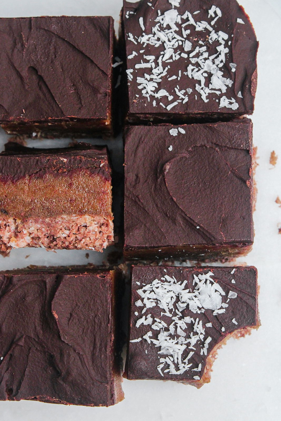 Double Chocolate Caramel Slice