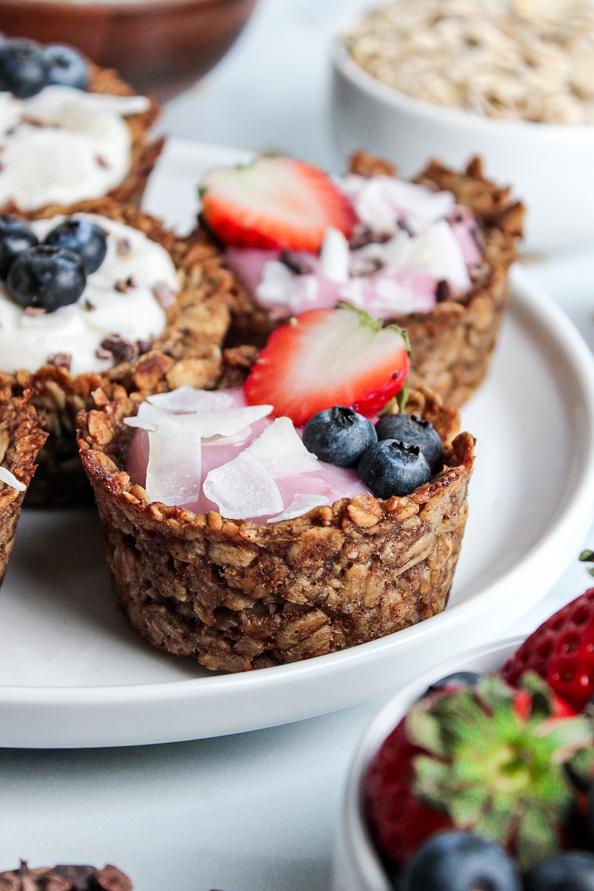 Oatmeal Yogurt Cups