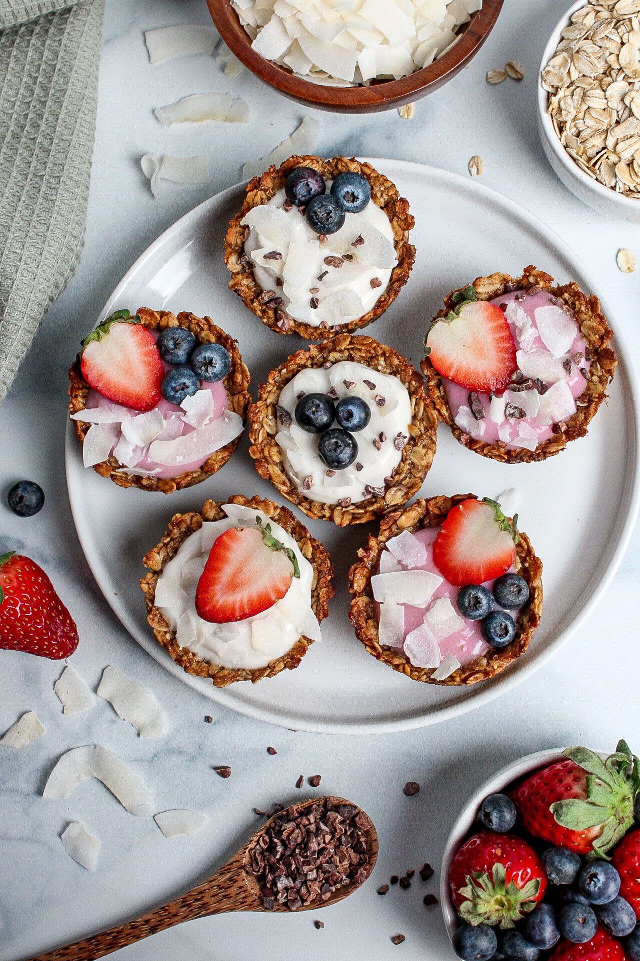 Oatmeal Yogurt Cups