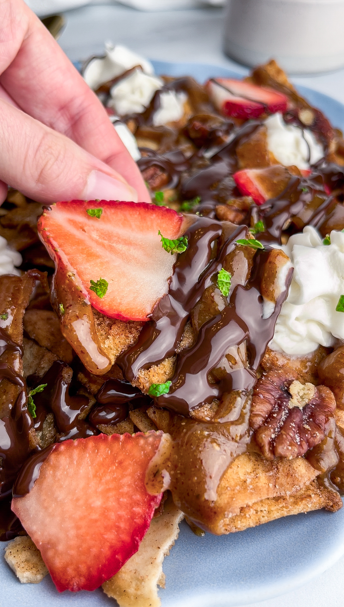 Vegan Dessert Nachos