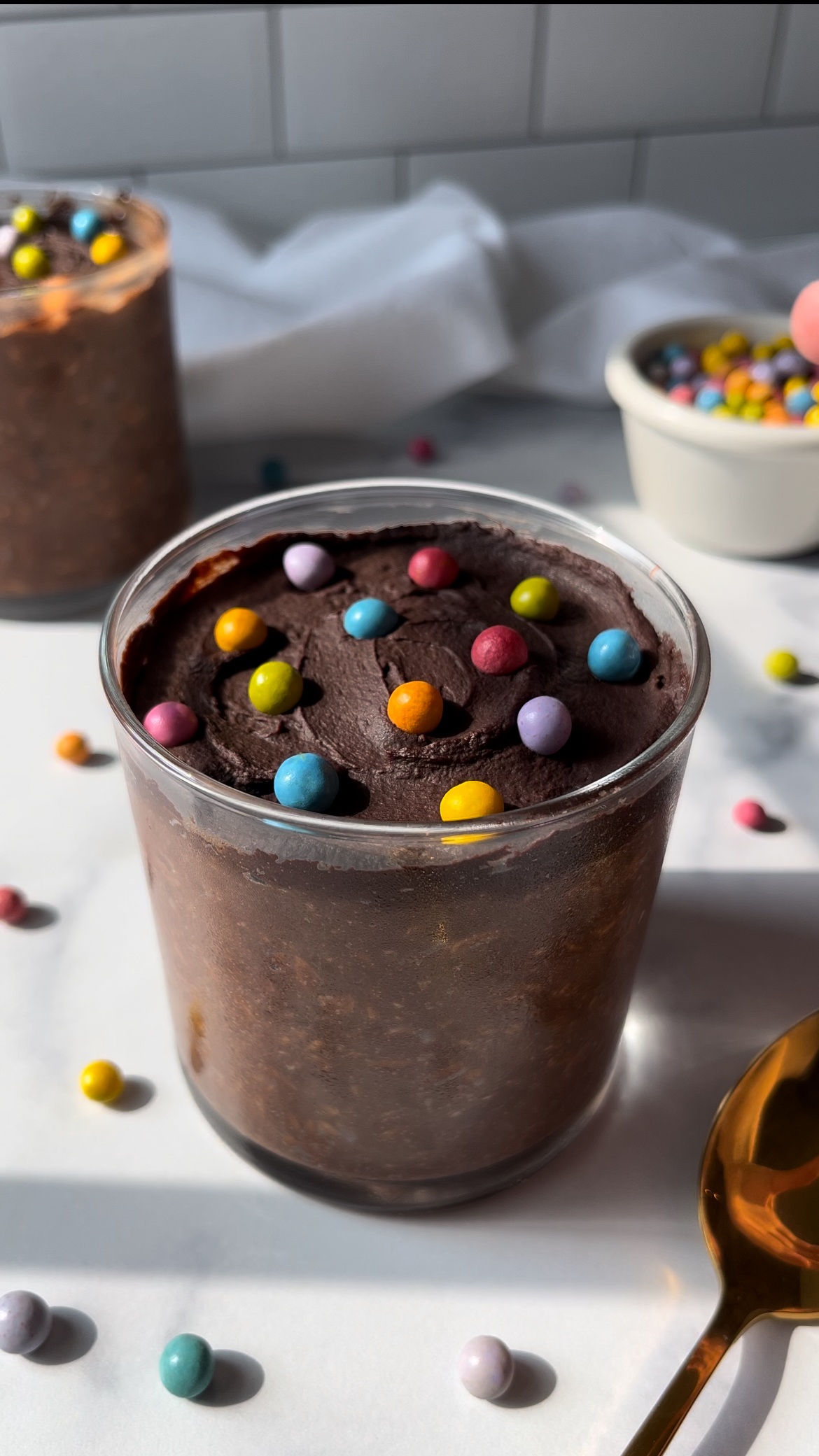 Cosmic Brownie Overnight Oats