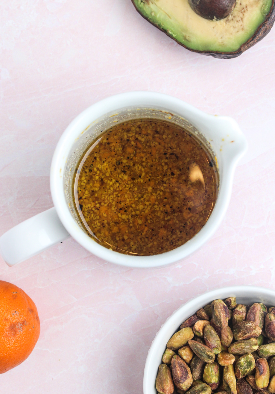 Radicchio Orange Pistachio Salad