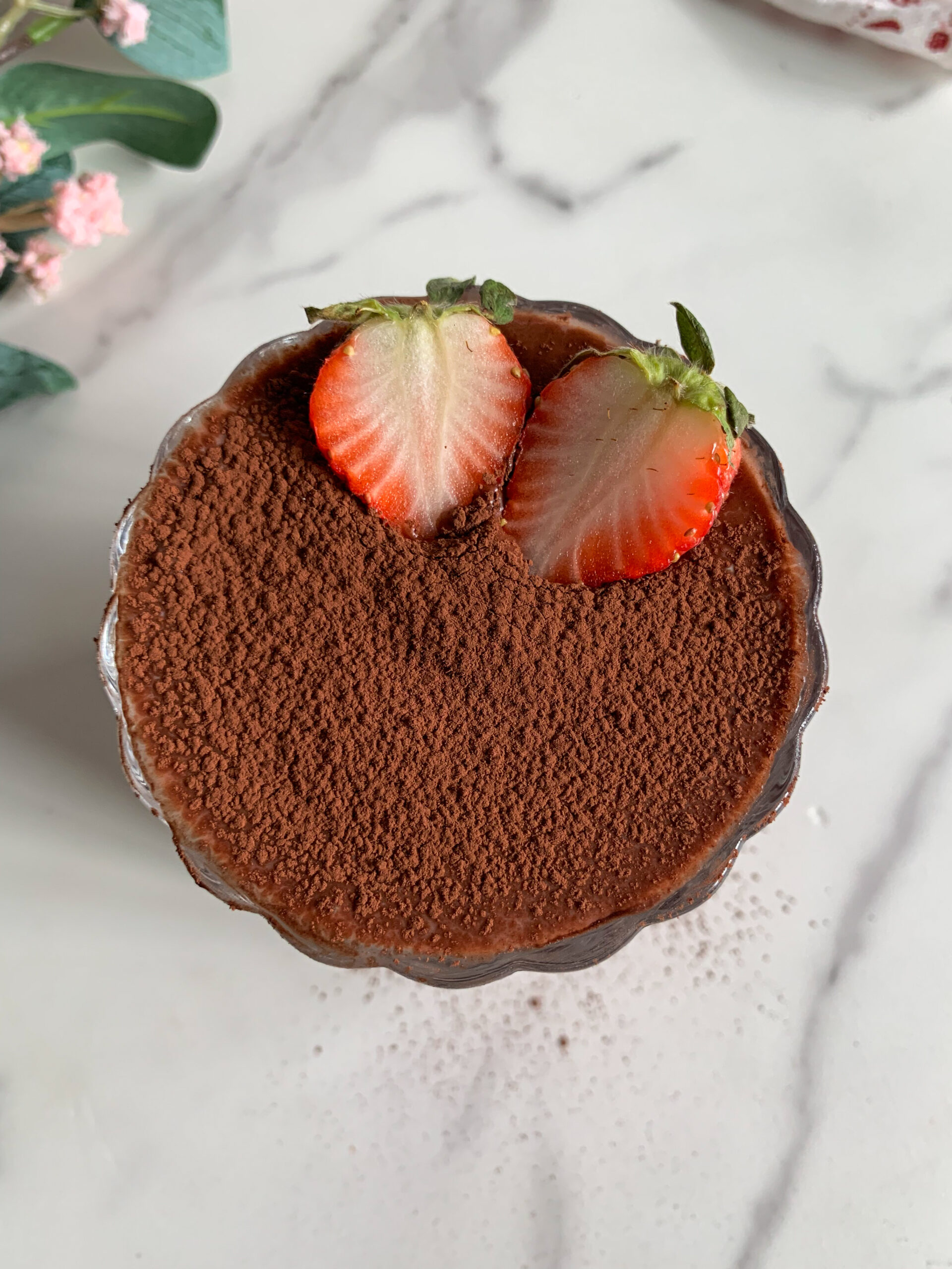 Chocolate Covered Strawberry Smoothie