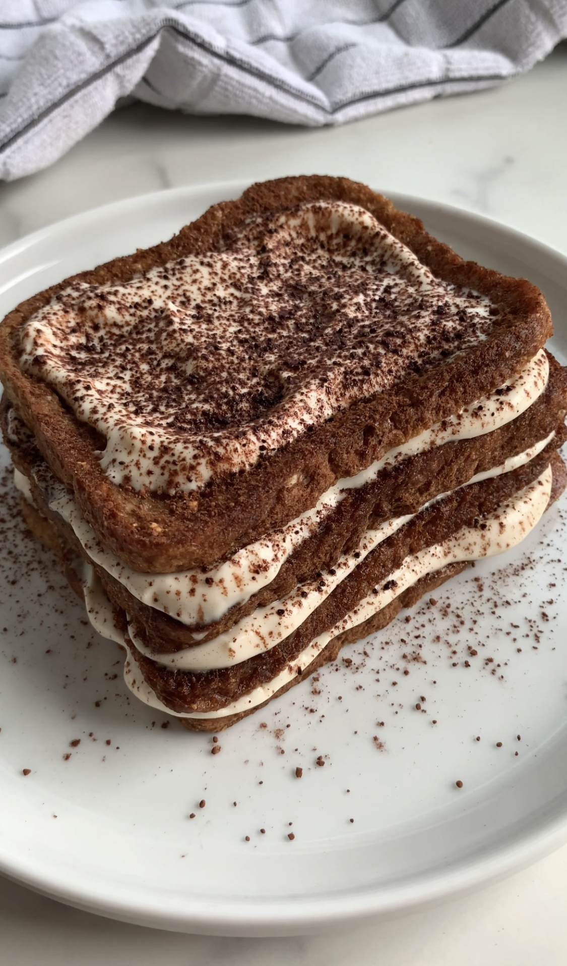 Tiramisu French Toast (Vegan)